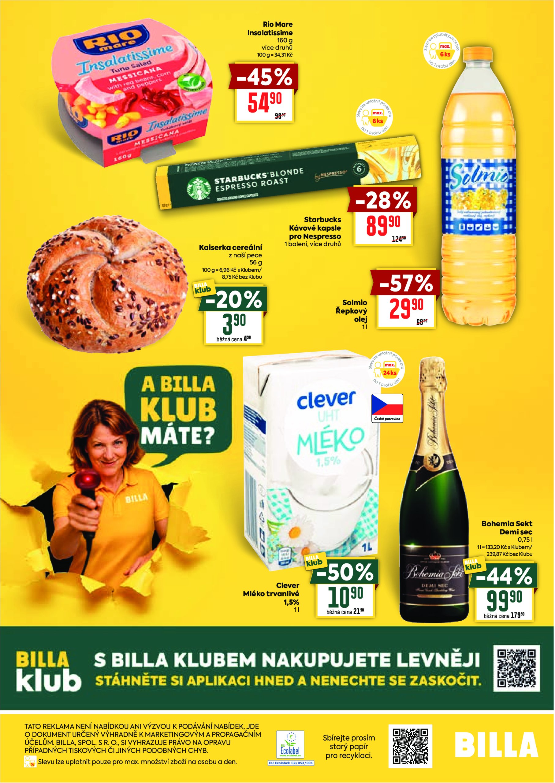 billa - Leták Billa - Speciální nabídka: vybrané prodejny od 23.07. do 05.08. - page: 2