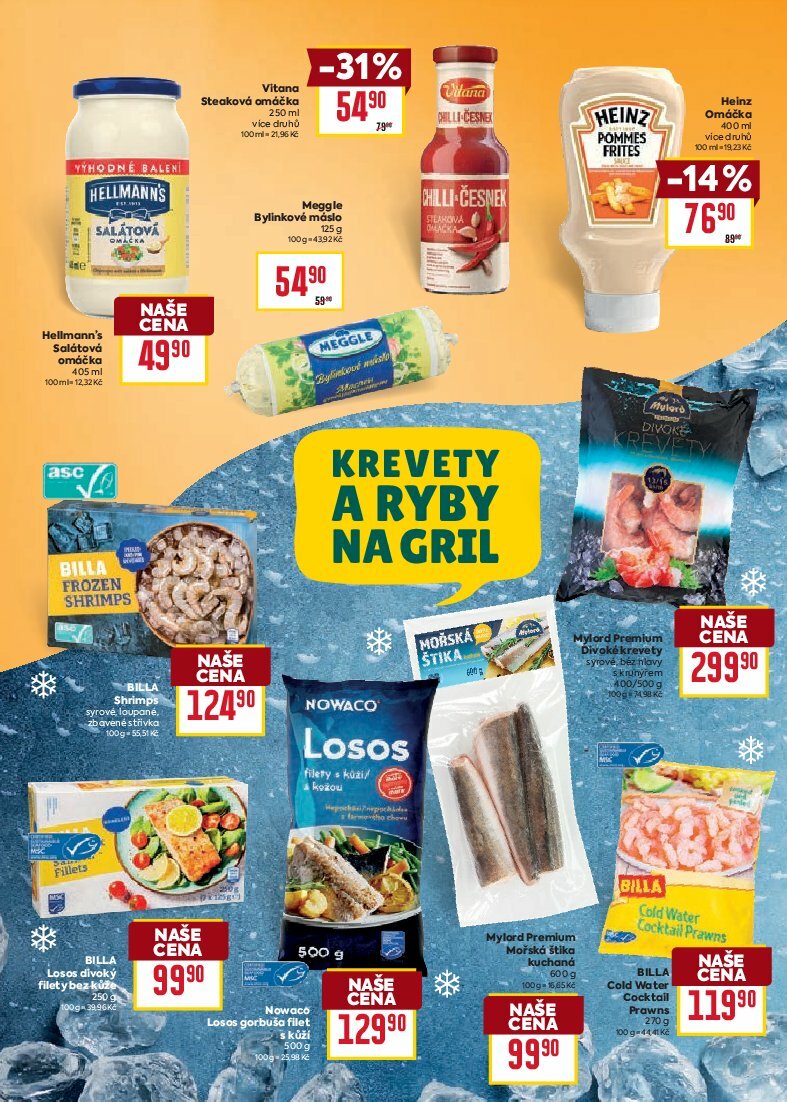 billa - Leták Billa - Katalog: Léto plné grilování od 30.07. do 19.08. - page: 12