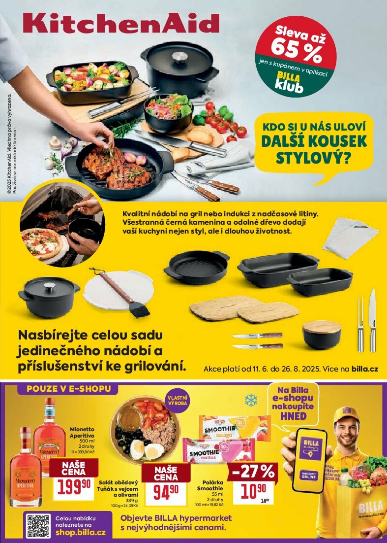 billa - Leták Billa - Katalog: Léto plné grilování od 30.07. do 19.08. - page: 27
