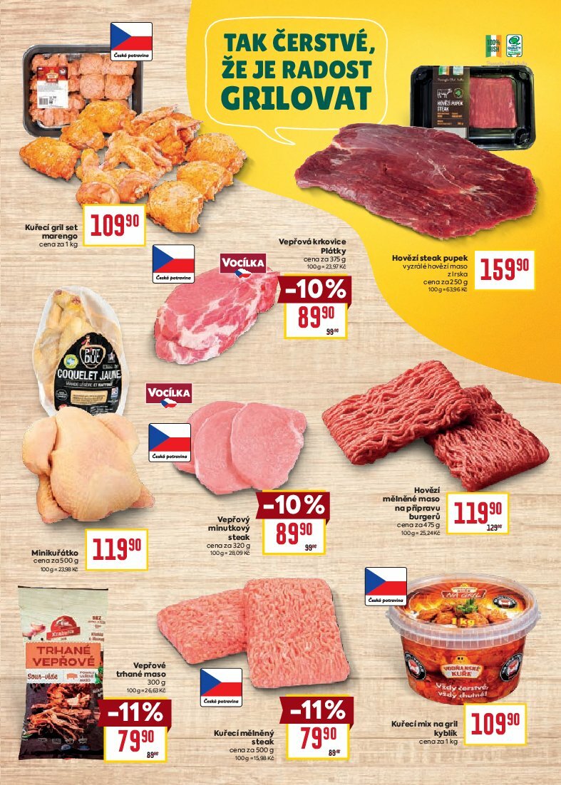 billa - Leták Billa - Katalog: Léto plné grilování od 30.07. do 19.08. - page: 3