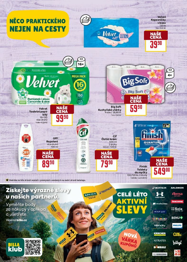 billa - Leták Billa - Katalog: Léto plné grilování od 30.07. do 19.08. - page: 26