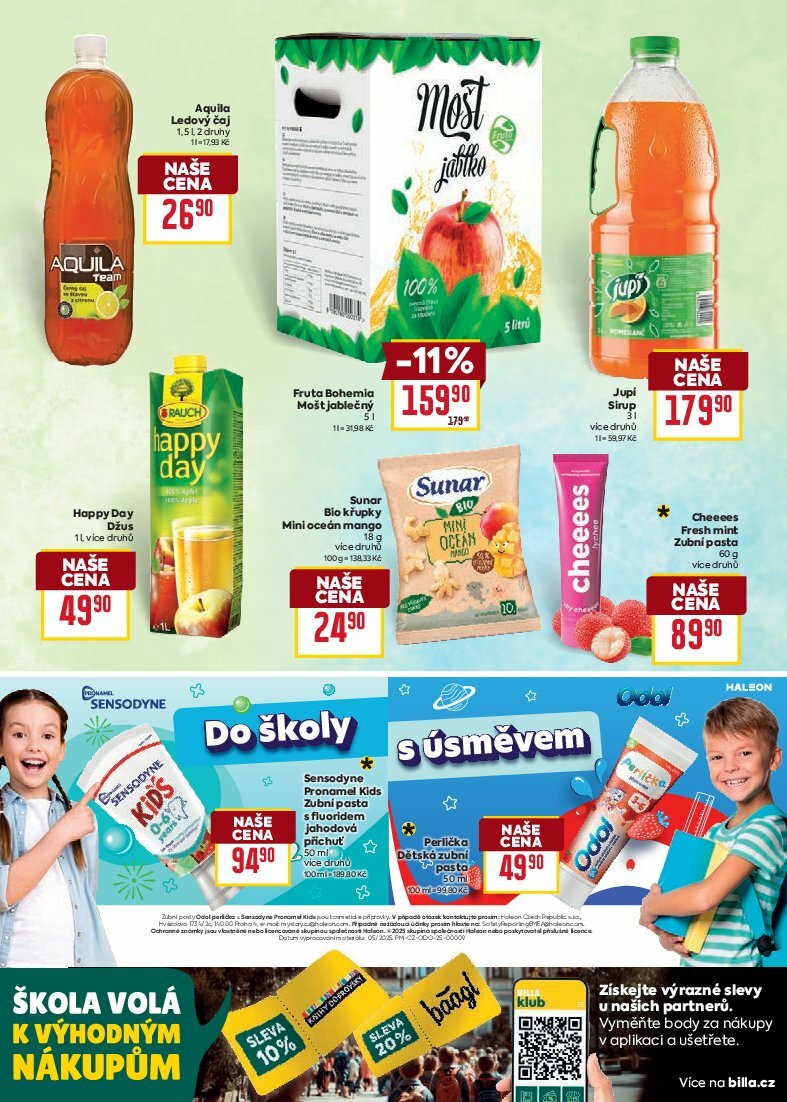 billa - Leták Billa - Zpátky do školy od 06.08. do 09.09. - page: 17