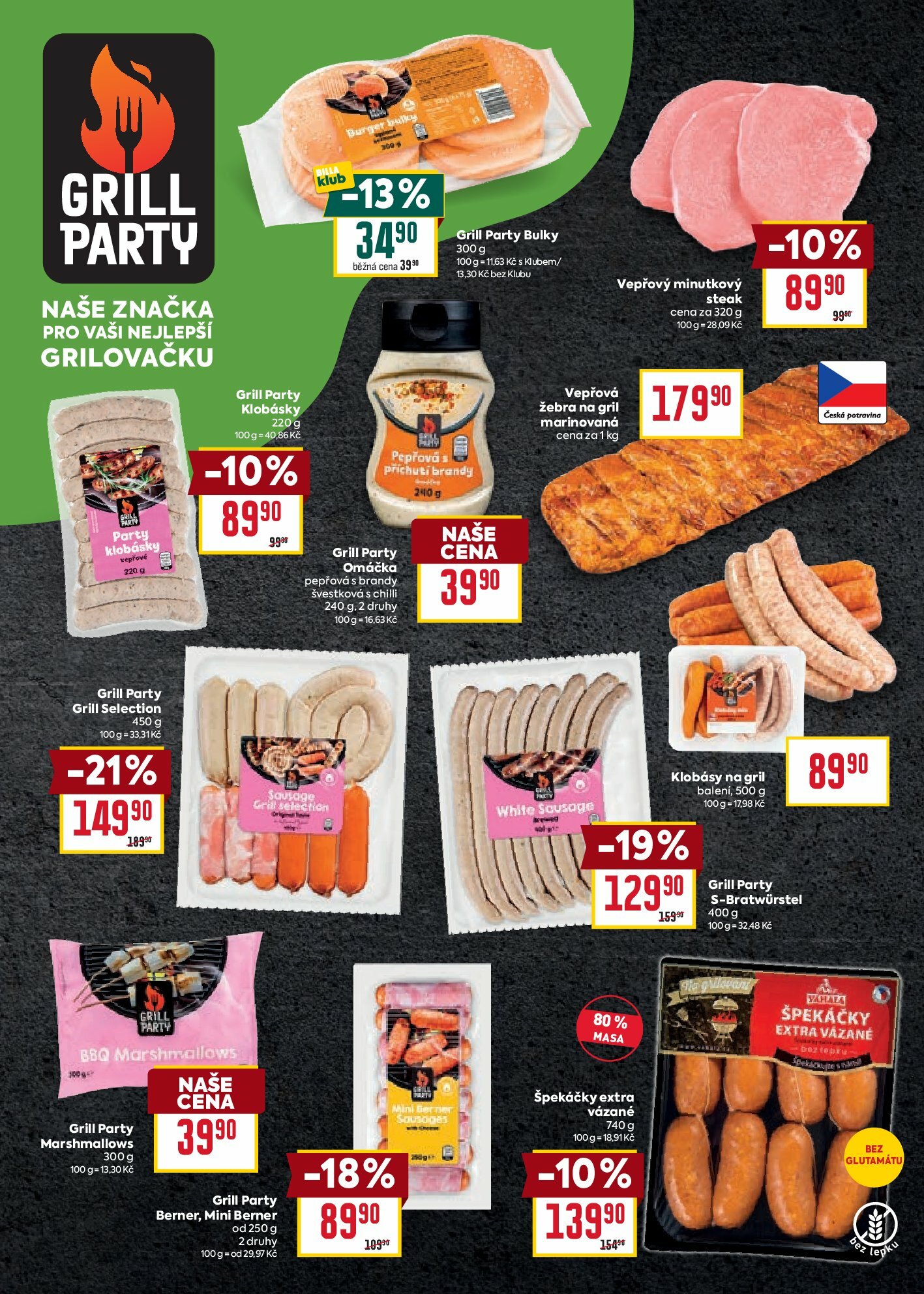 billa - Leták Billa - Grilování od 20.08. do 09.09. - page: 2