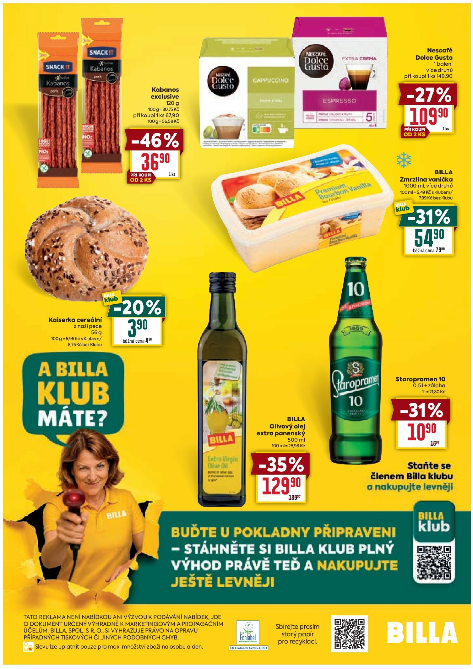 billa - Leták Billa - Speciální nabídka: vybrané prodejny od 20.08. do 02.09. - page: 2