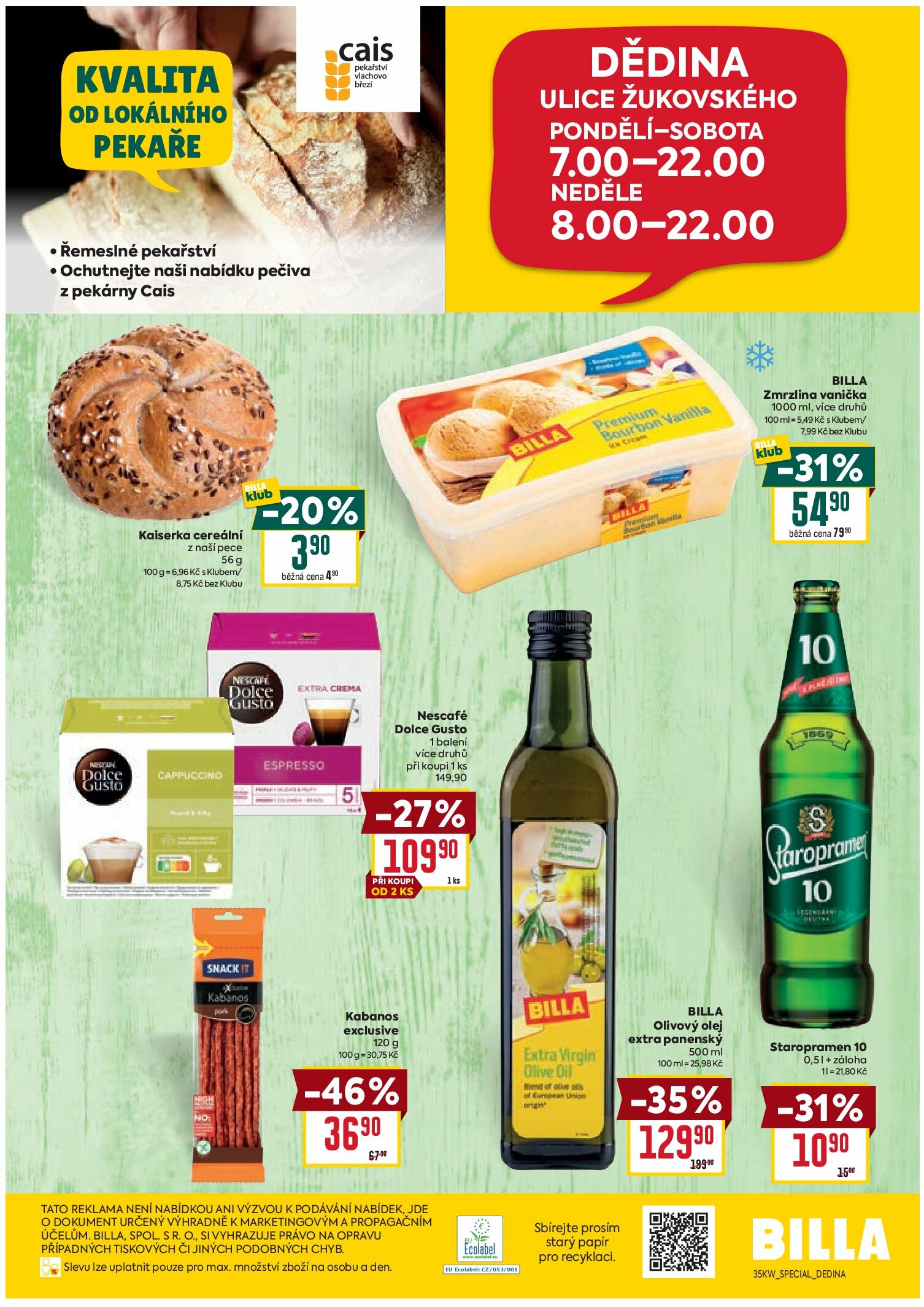 billa - Leták Billa - Dědina od 27.08. do 02.09. - page: 2