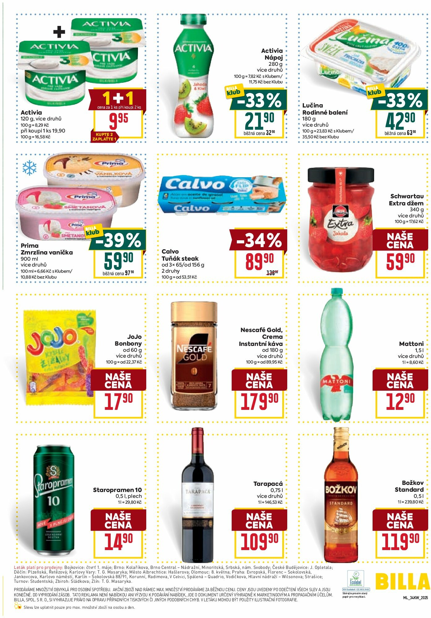 billa - Leták Billa - Malý leták od 27.08. do 02.09. - page: 3