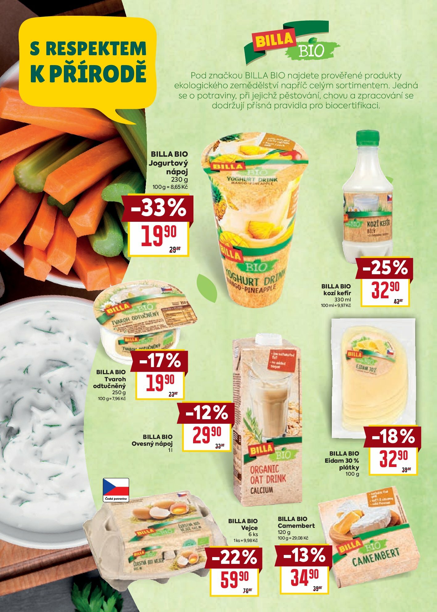 billa - Leták Billa - Katalog: BIO od 01.09. do 30.09. - page: 2