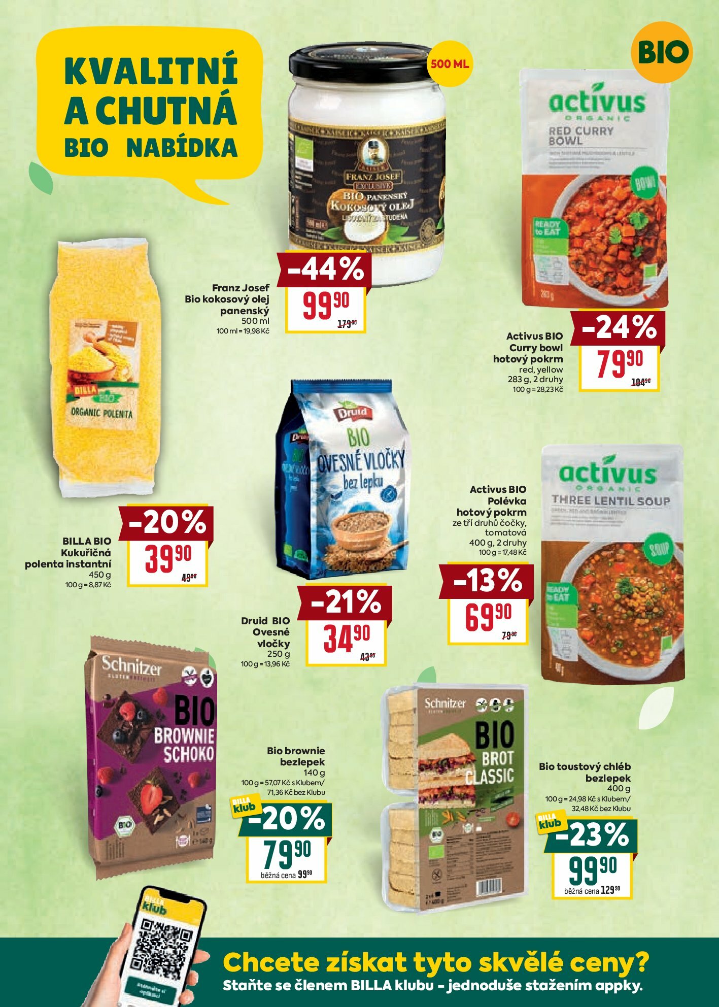 billa - Leták Billa - Katalog: BIO od 01.09. do 30.09. - page: 5
