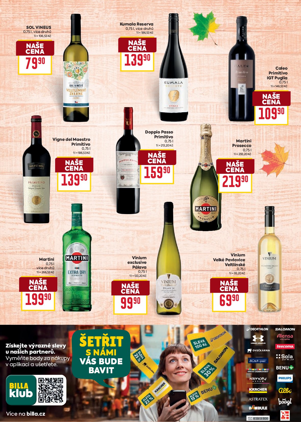 billa - Leták Billa - Podzimní nápoje od 10.09. do 30.09. - page: 14
