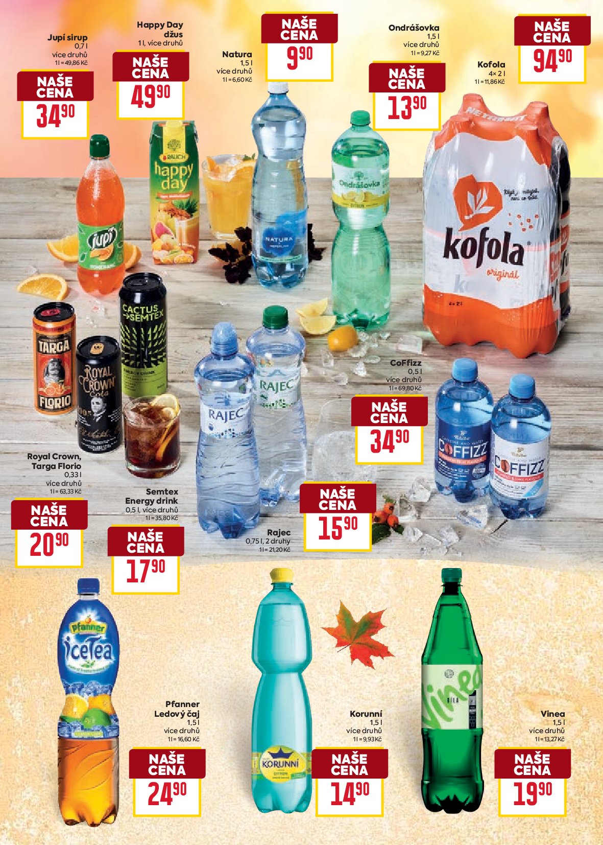 billa - Leták Billa - Podzimní nápoje od 10.09. do 30.09. - page: 16