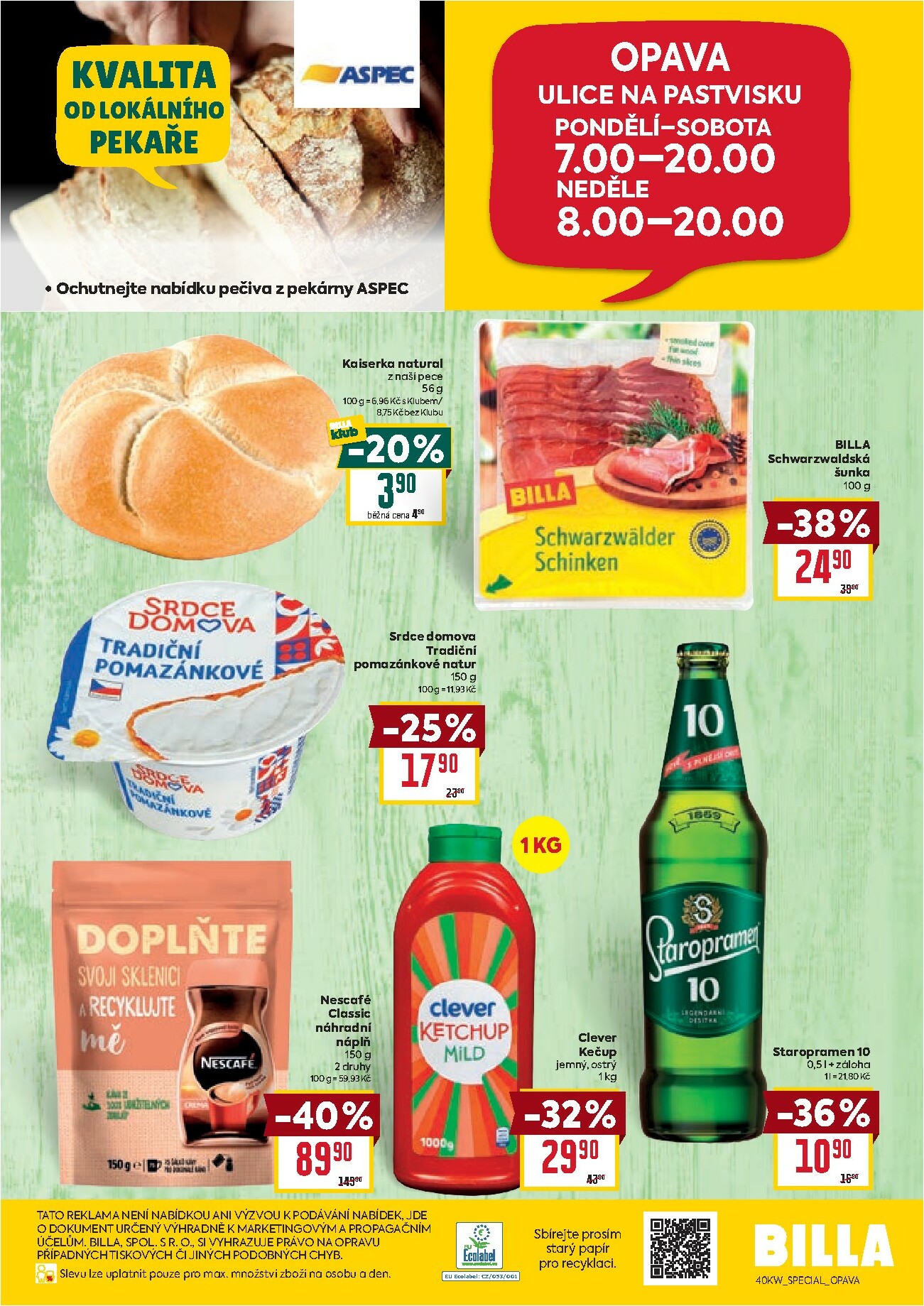 billa - Leták Billa - Opava od 01.10. do 14.10. - page: 2