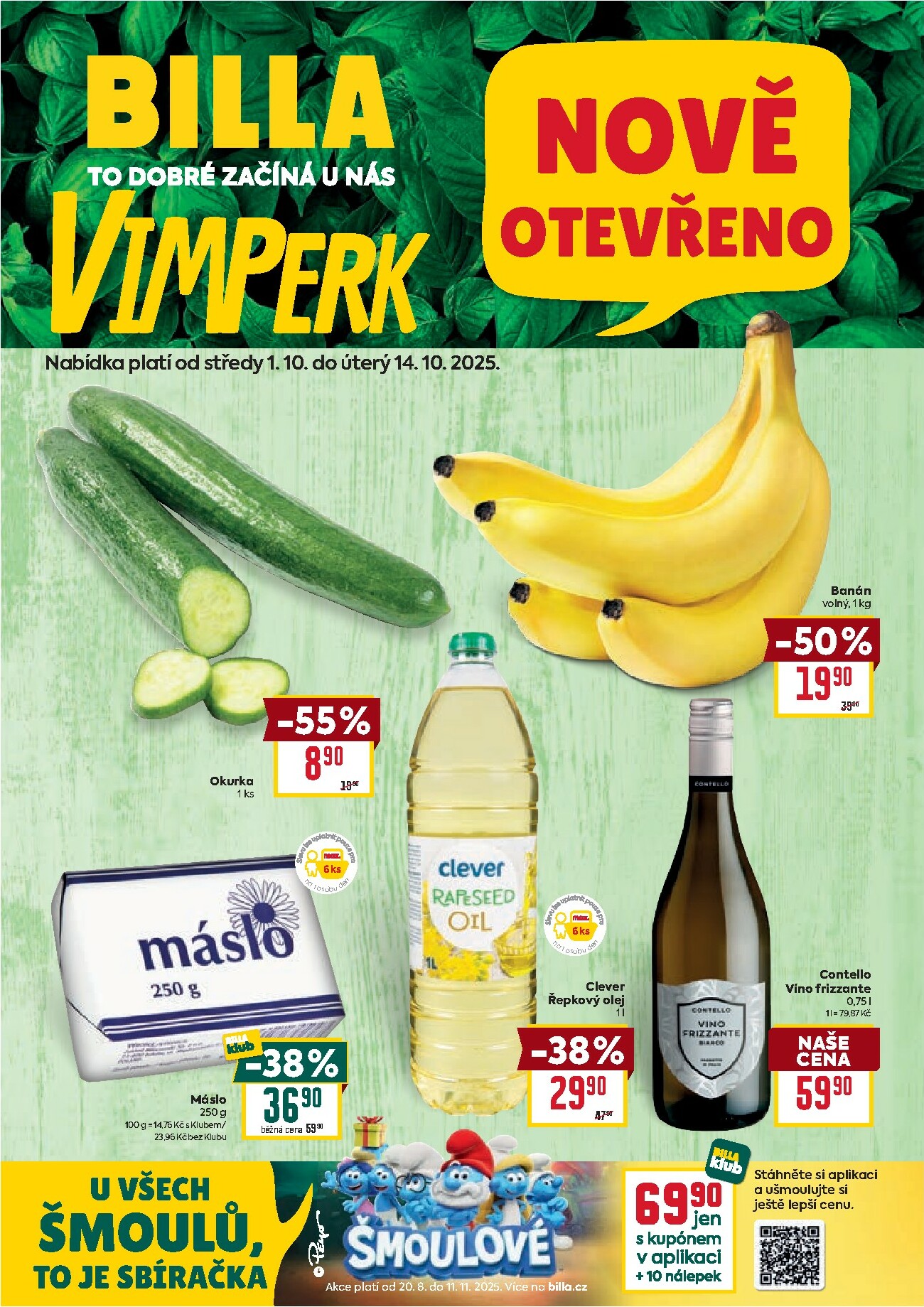billa - Leták Billa - Vimperk od 01.10. do 14.10.