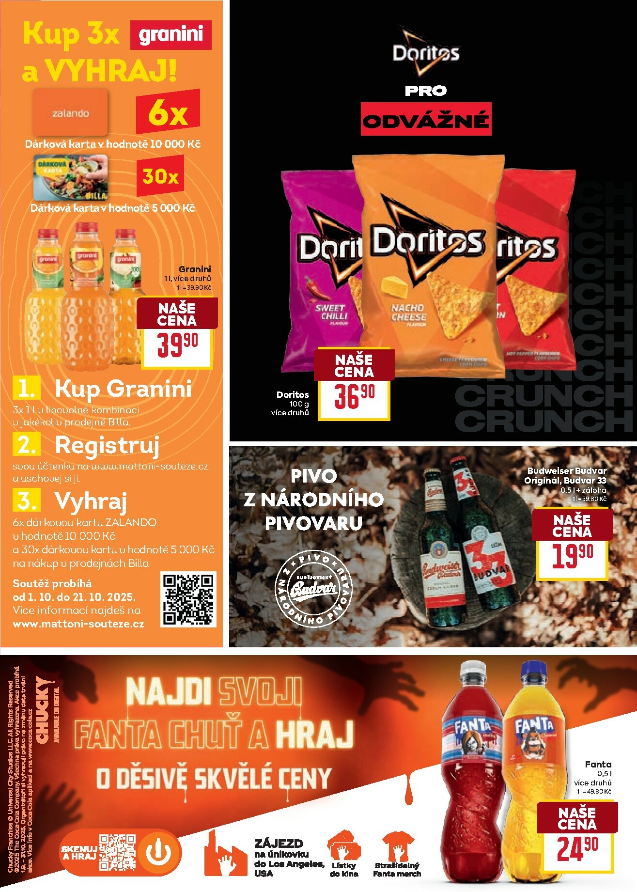 billa - Leták Billa - Podzimní nápoje od 01.10. do 21.10. - page: 17