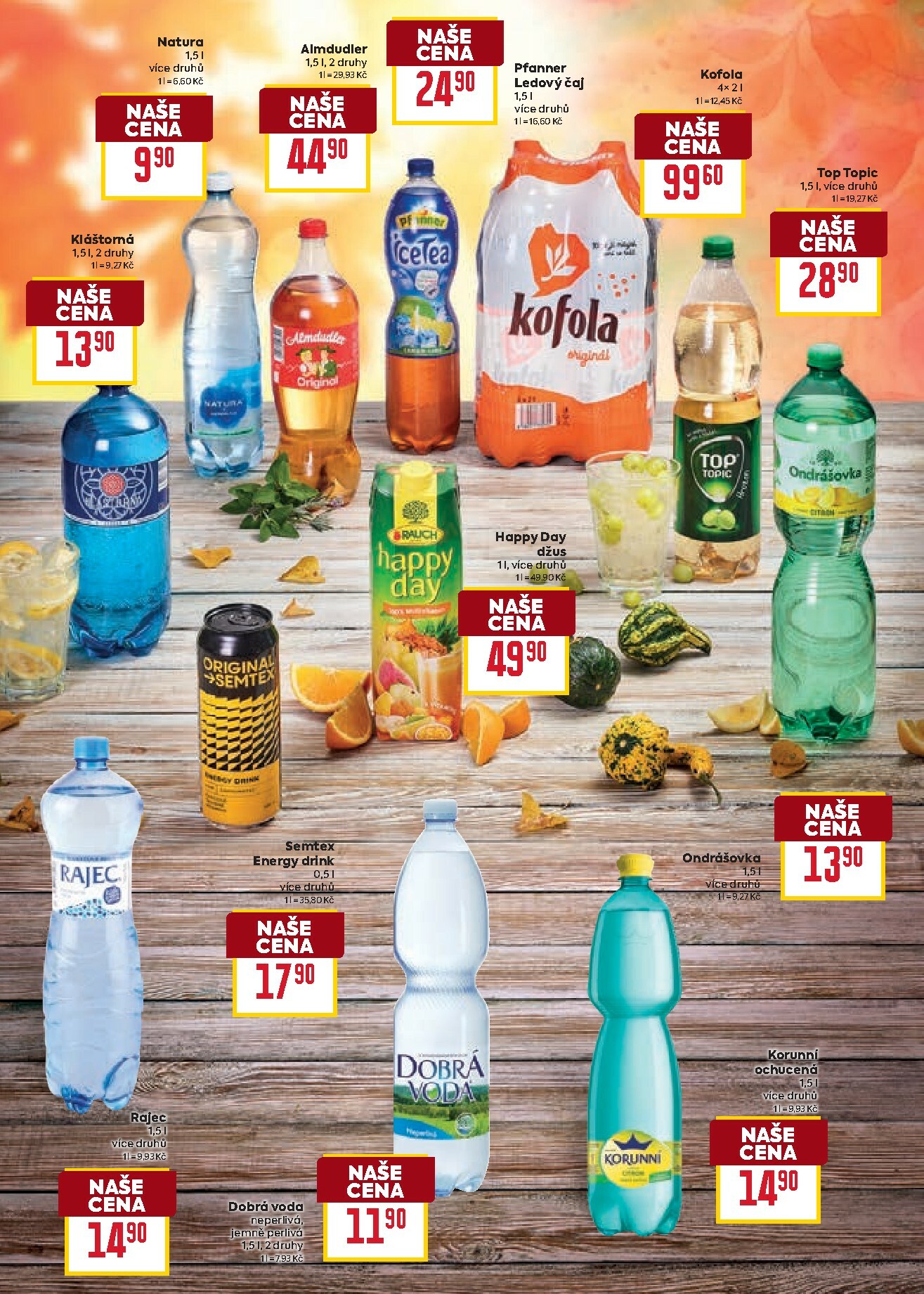 billa - Leták Billa - Podzimní nápoje od 01.10. do 21.10. - page: 18