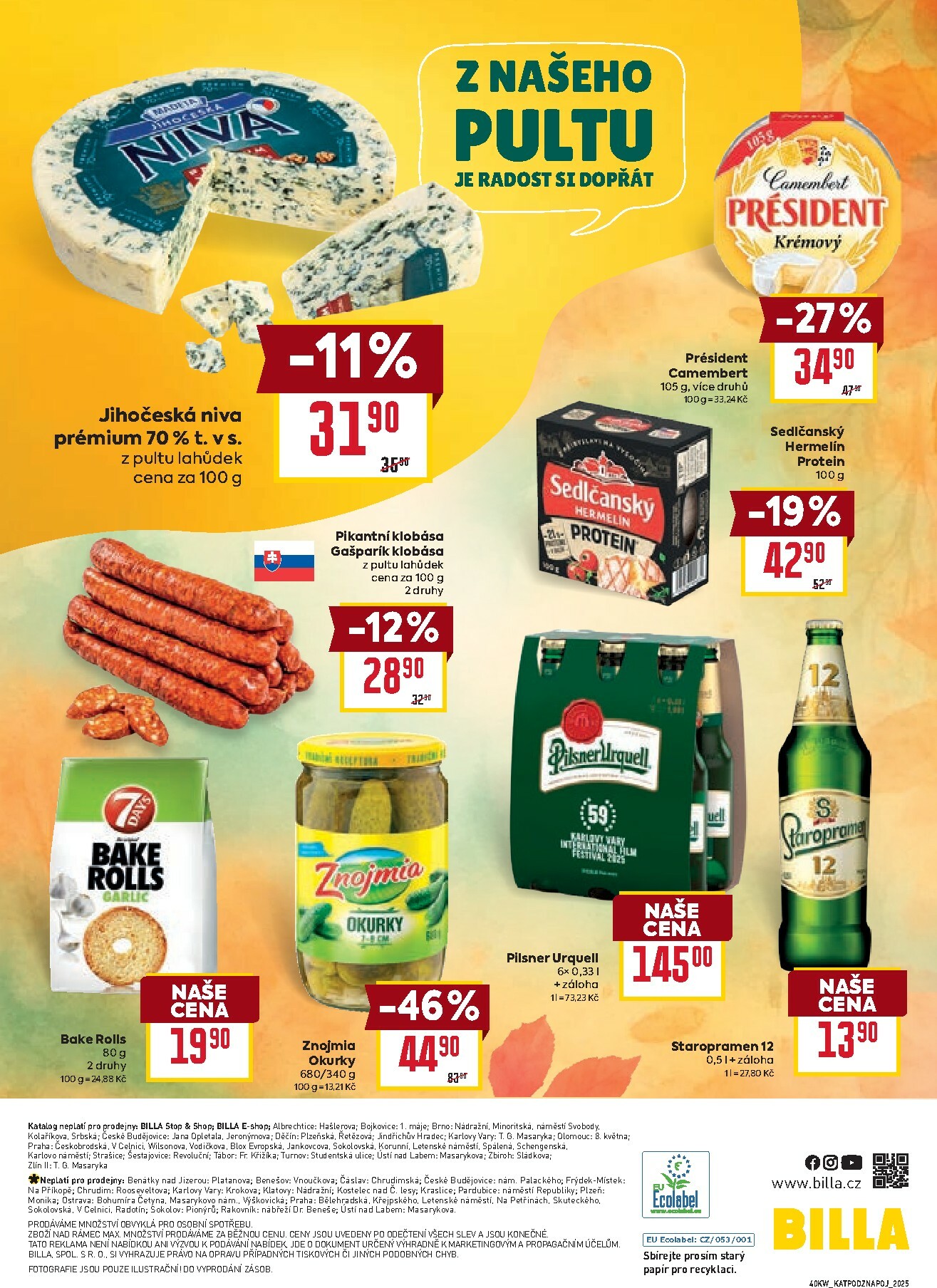 billa - Leták Billa - Podzimní nápoje od 01.10. do 21.10. - page: 28