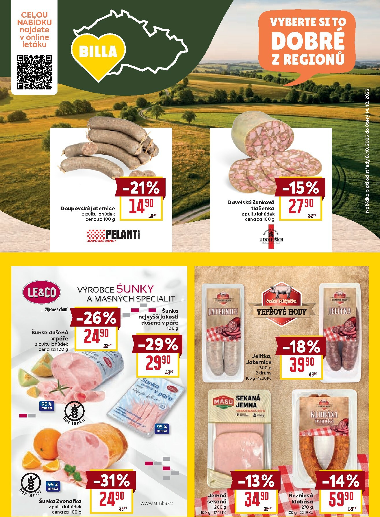 billa - Aktuální leták Billa od 08.10. do 14.10. - page: 10