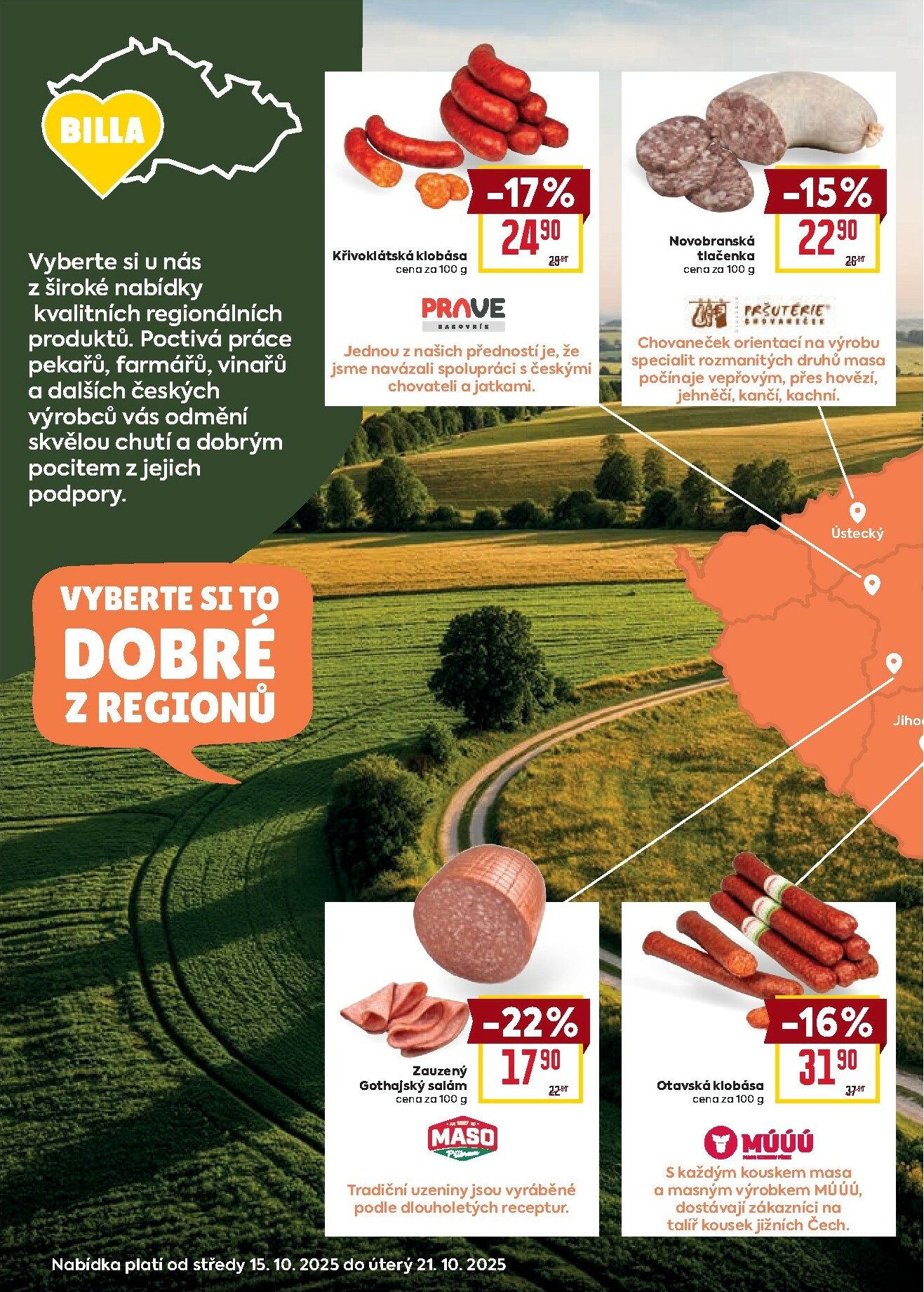 billa - Aktuální leták Billa od 15.10. do 21.10. - page: 10 billa - Aktuální leták Billa od 15.10. do 21.10. - page: 10