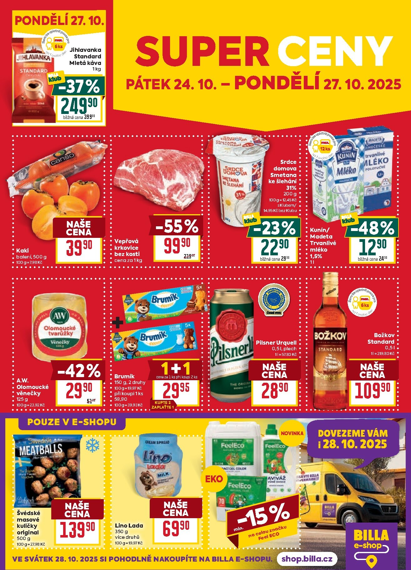 billa - Aktuální leták Billa od 22.10. do 28.10. - page: 38 billa - Aktuální leták Billa od 22.10. do 28.10. - page: 38