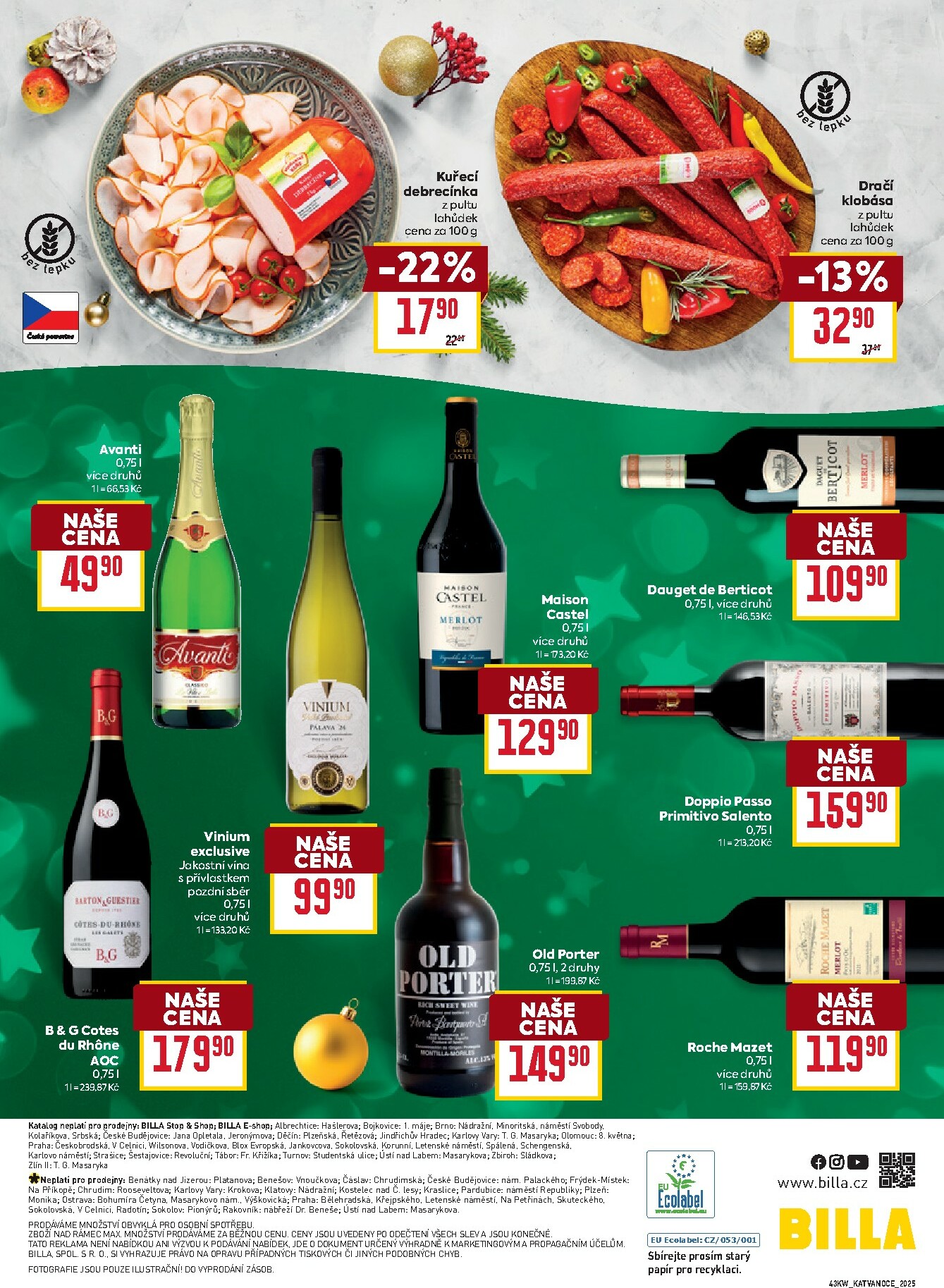 billa - Aktuální leták Billa - Vánoce od 22.10. do 11.11. - page: 30
