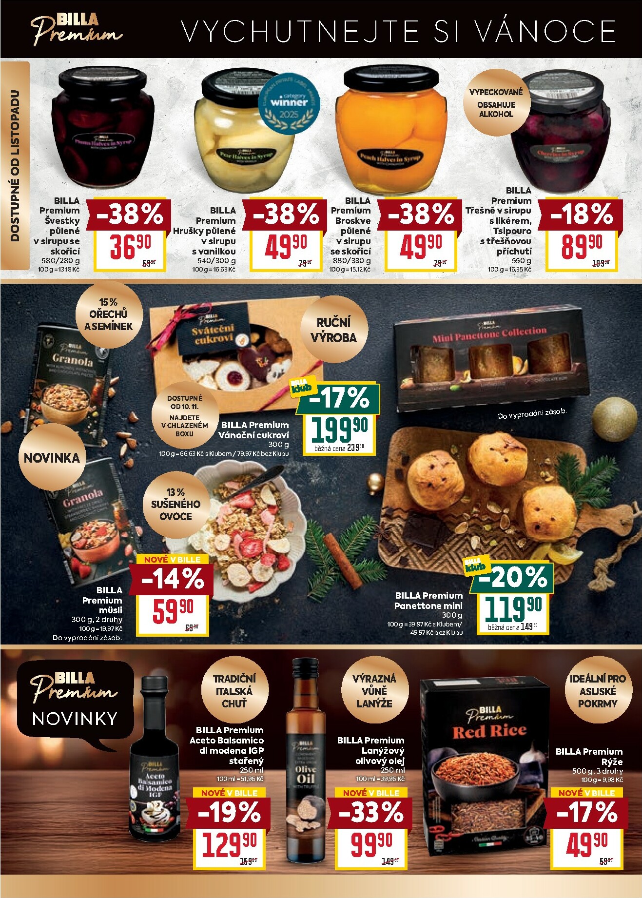 billa - Aktuální leták Billa - Premium od 22.10. do 31.12. - page: 16