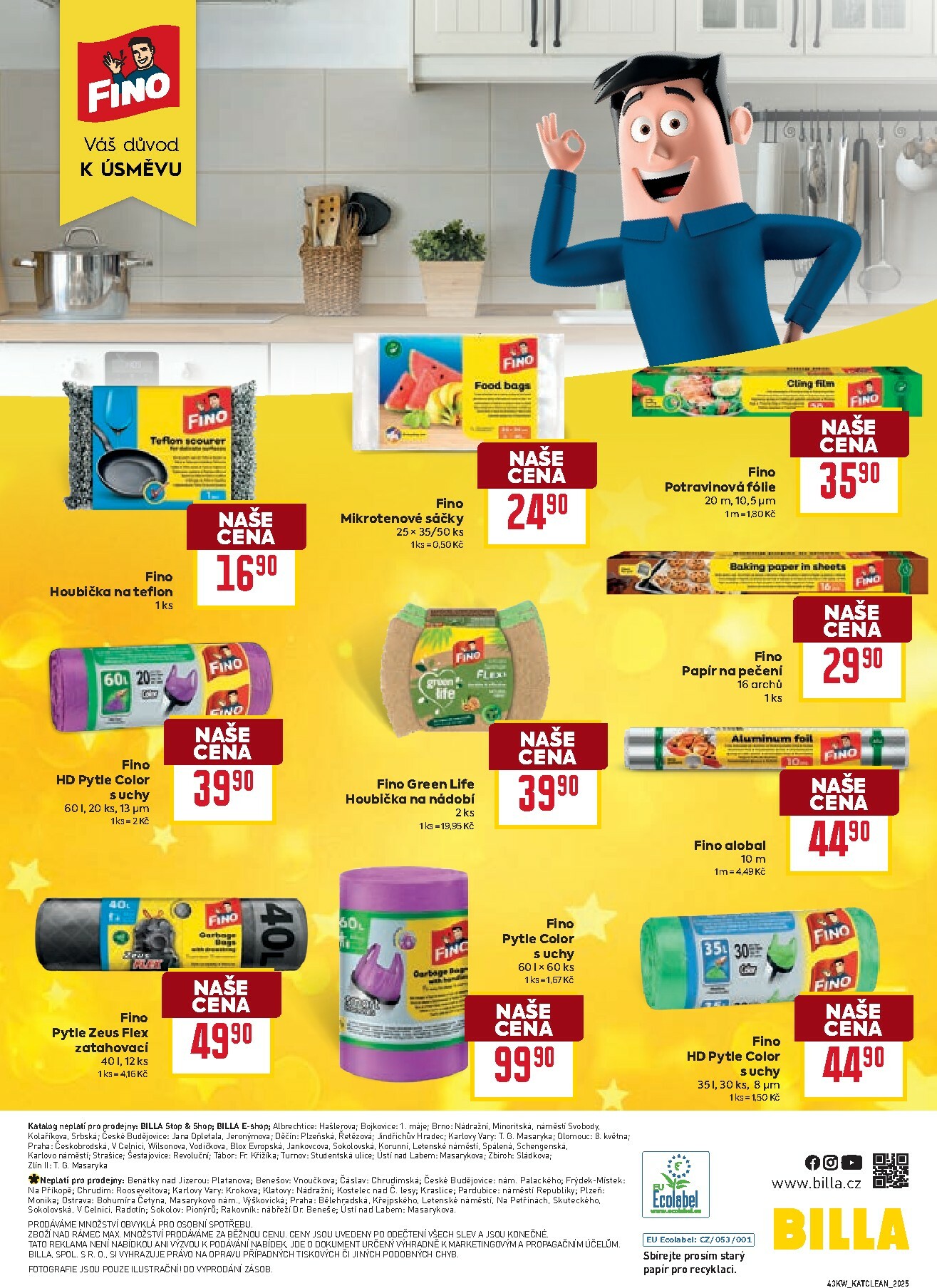 billa - Aktuální leták Billa - Cleaning od 22.10. do 02.12. - page: 14