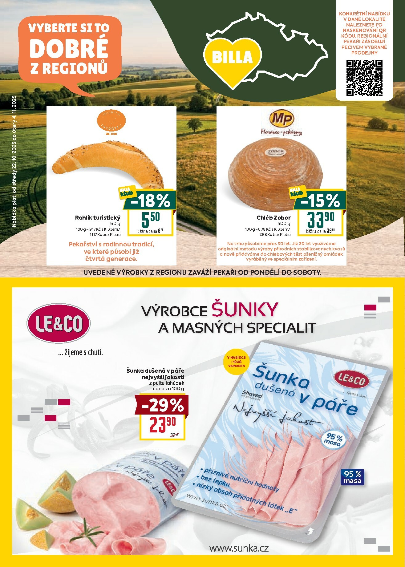 billa - Aktuální leták Billa od 29.10. do 04.11. - page: 6 billa - Aktuální leták Billa od 29.10. do 04.11. - page: 6