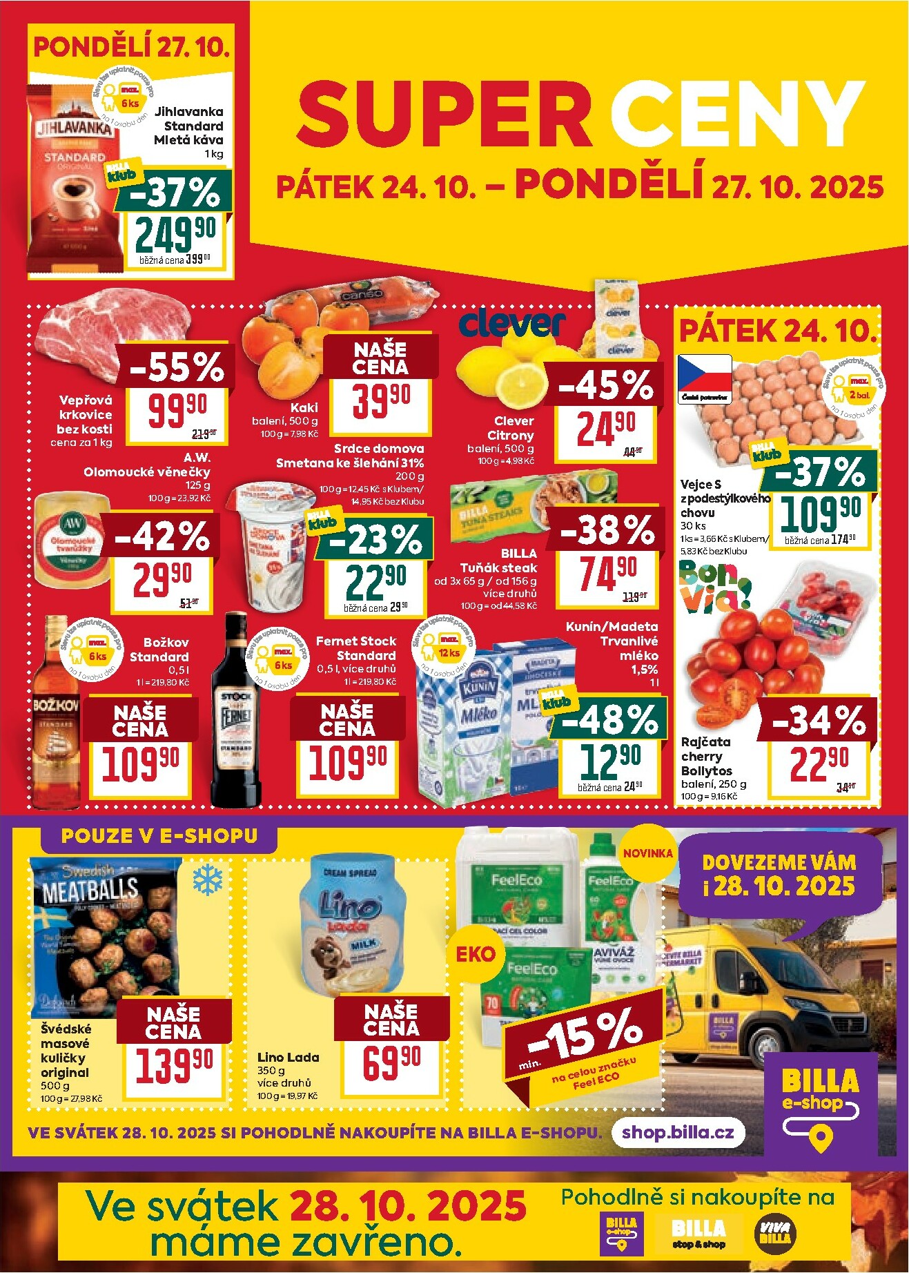 billa - Aktuální leták Billa - Malý leták od 29.10. do 04.11. - page: 4