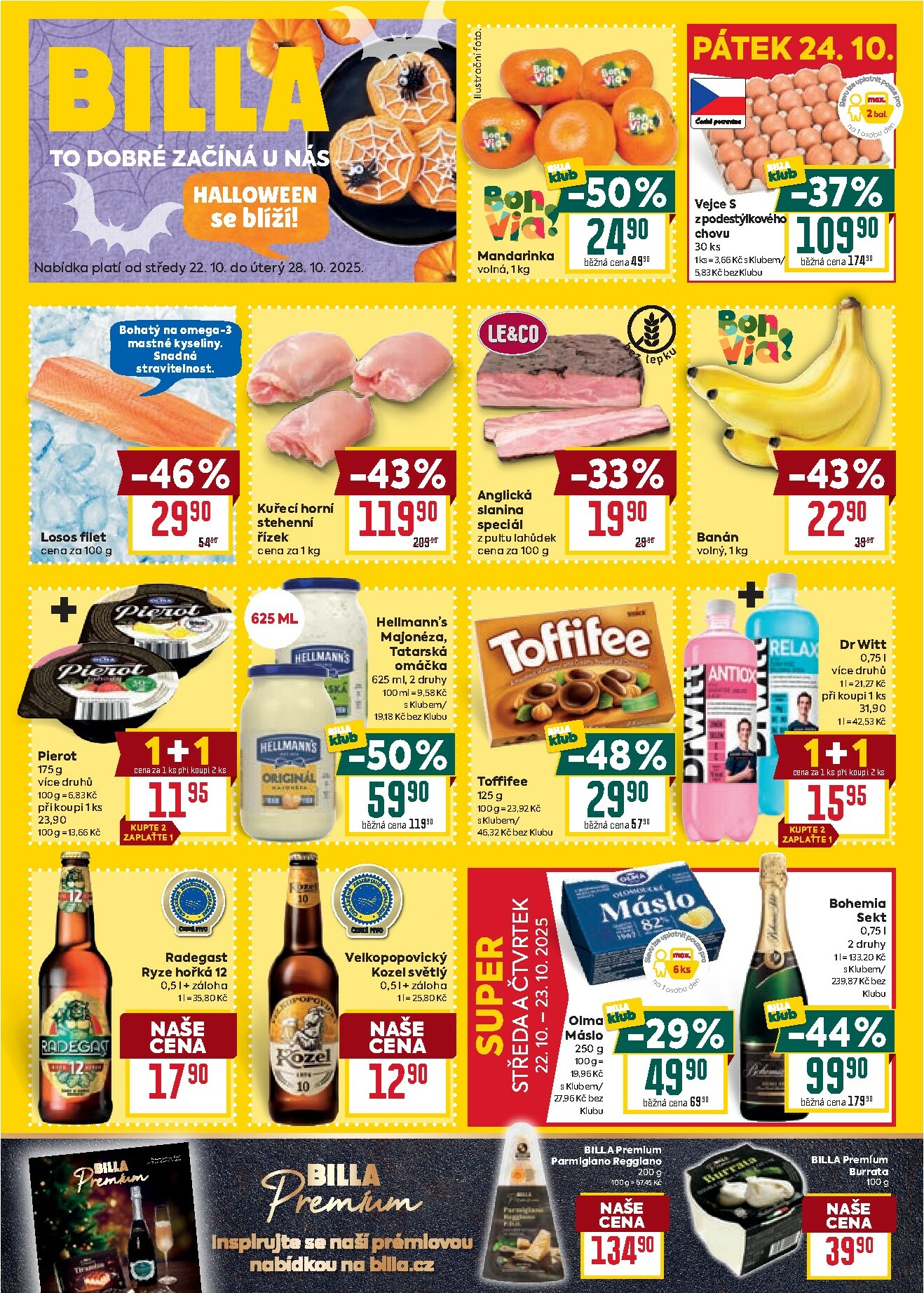 billa - Aktuální leták Billa - Malý leták od 29.10. do 04.11.