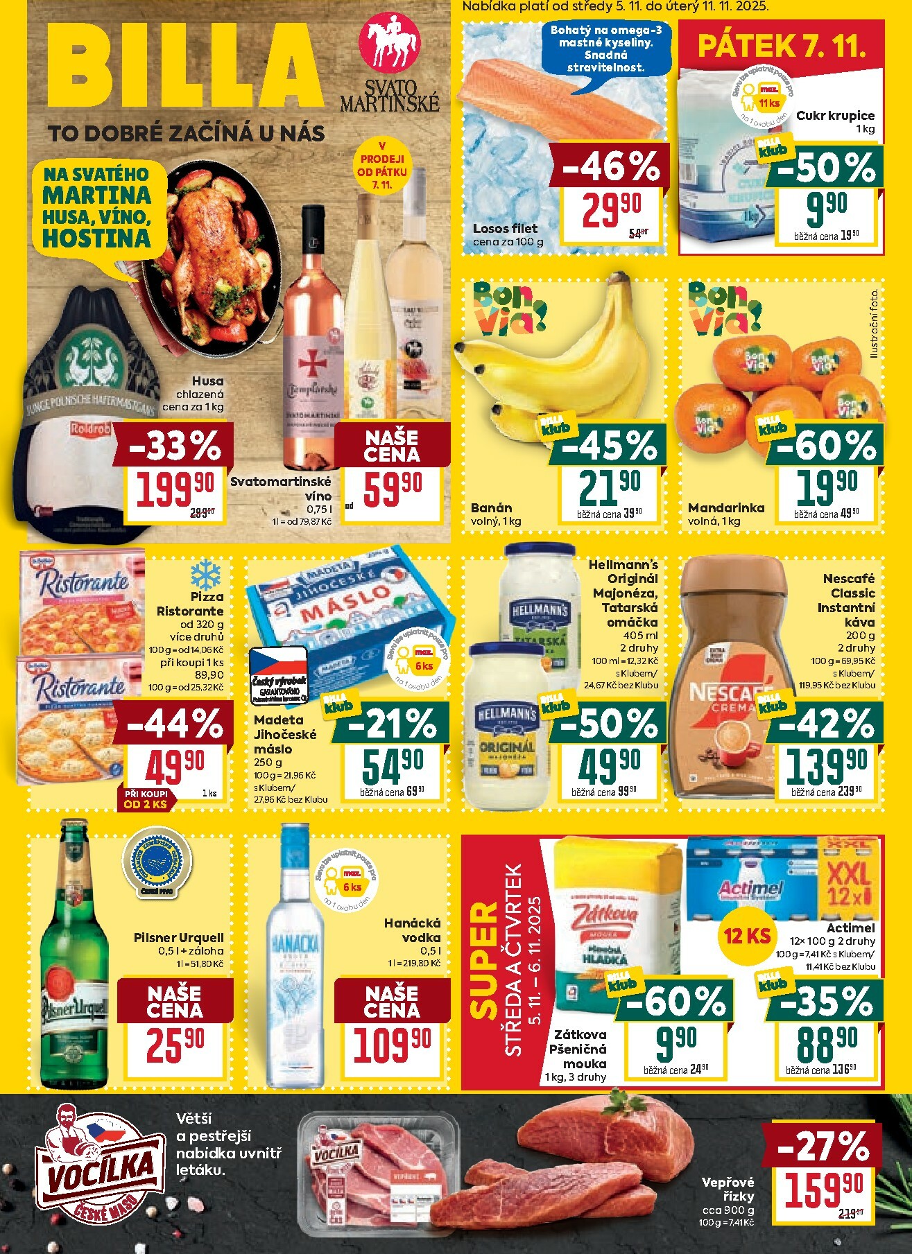 billa - Aktuální leták Billa od 05.11. do 11.11.