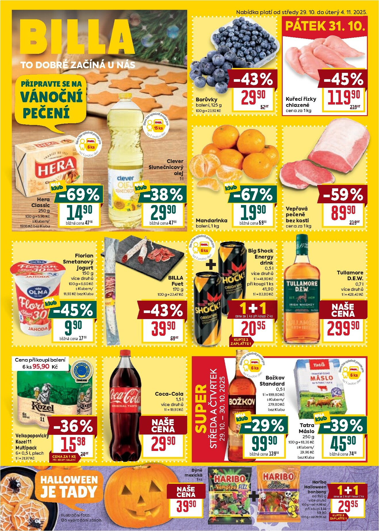 billa - Aktuální leták Billa - Malý leták od 05.11. do 11.11.
