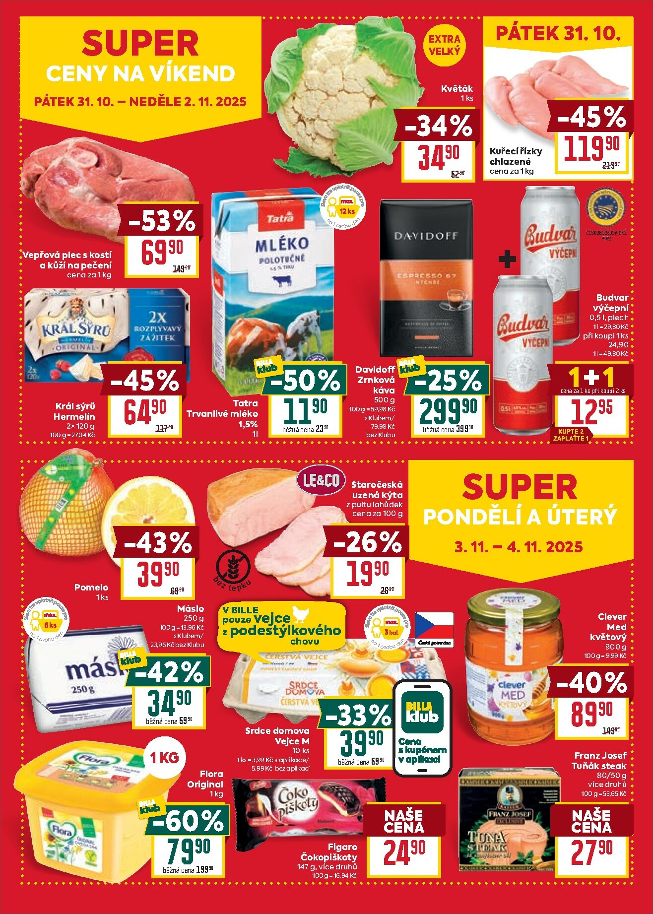 billa - Aktuální leták Billa - Malý leták od 05.11. do 11.11. - page: 4