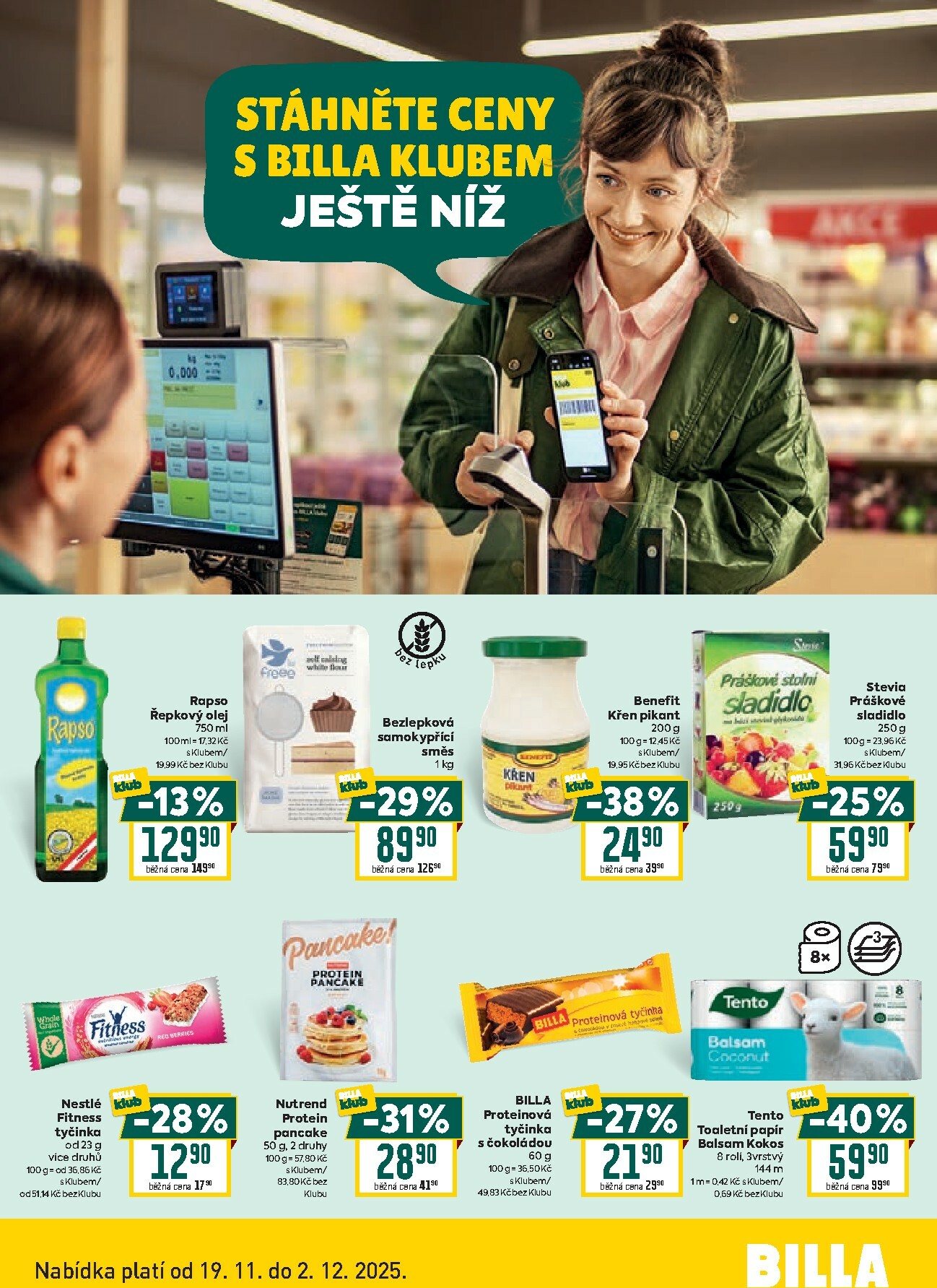 billa - Aktuální leták Billa - Klub od 19.11. do 02.12. - page: 2