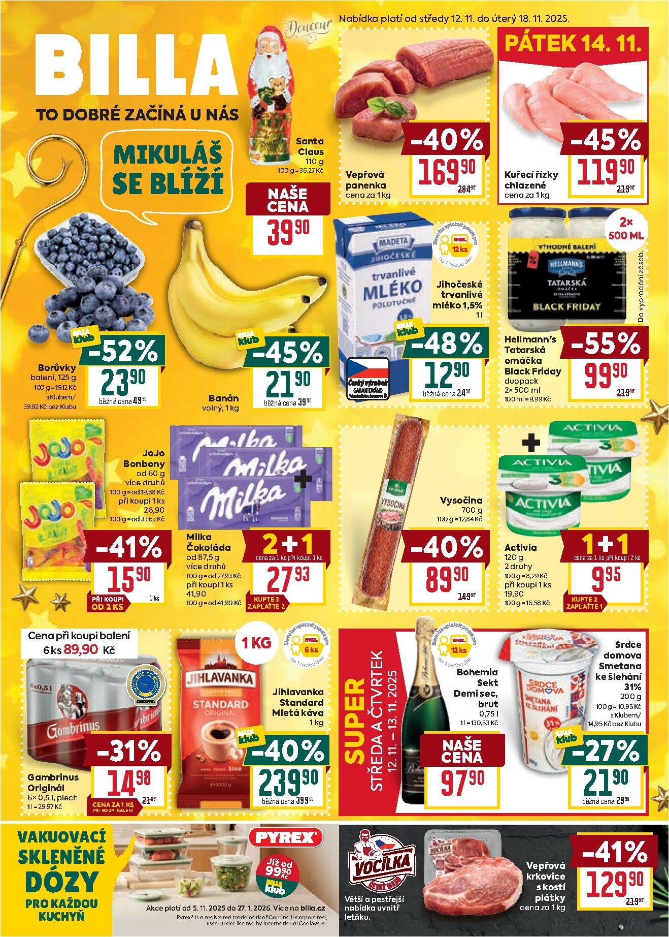 billa - Aktuální leták Billa - Malý leták od 19.11. do 25.11.