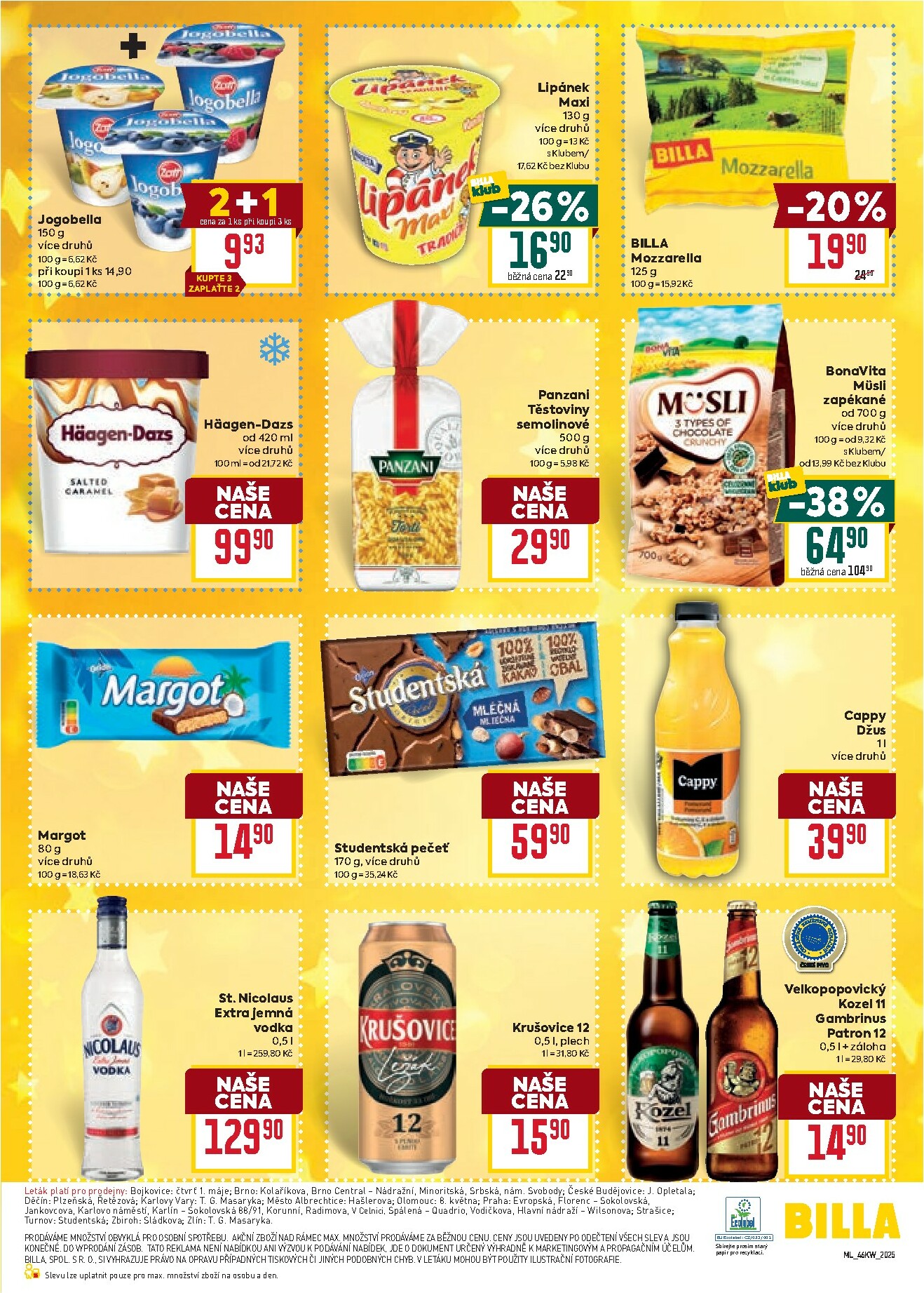 billa - Aktuální leták Billa - Malý leták od 19.11. do 25.11. - page: 3