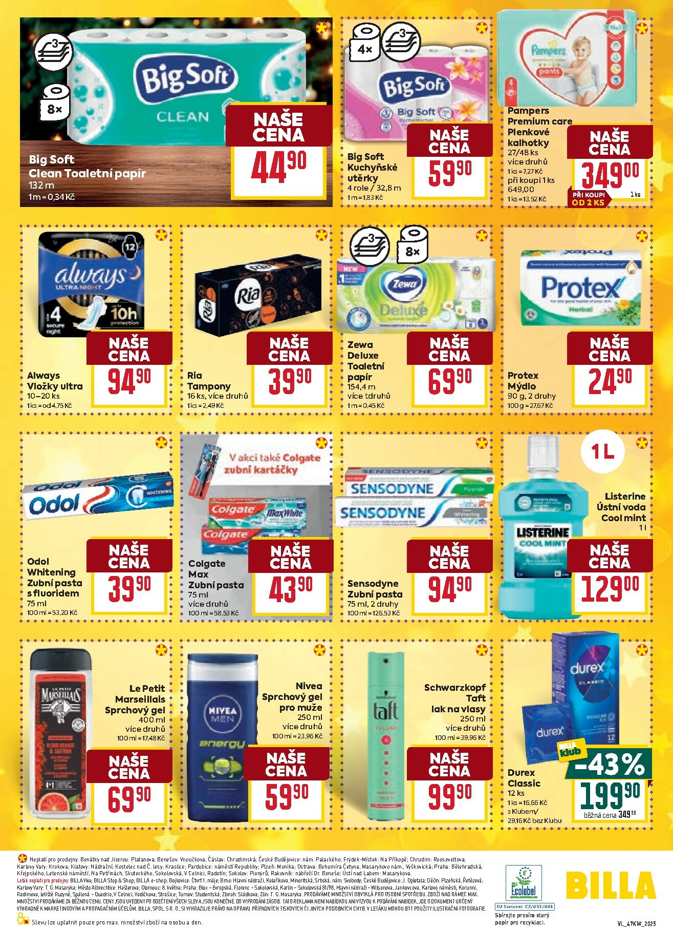 billa - Aktuální leták Billa od 19.11. do 25.11. - page: 42