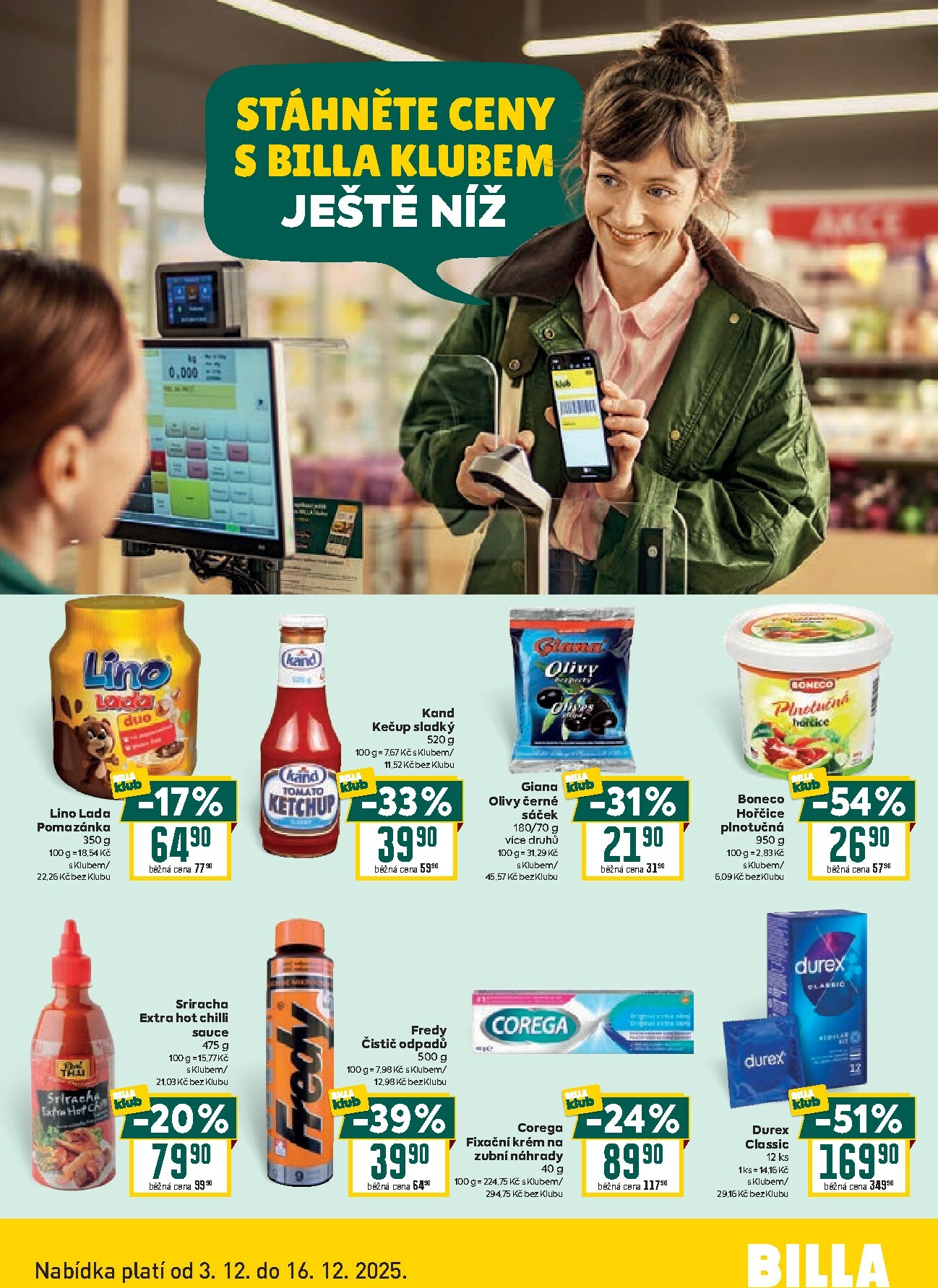 billa - Aktuální leták Billa - Klub od 03.12. do 16.12. - page: 2