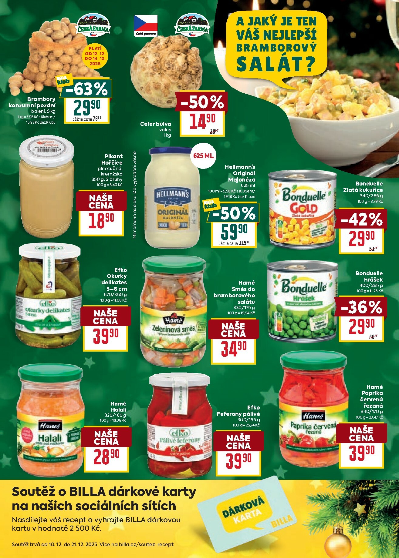 billa - Aktuální leták Billa od 10.12. do 16.12. - page: 3