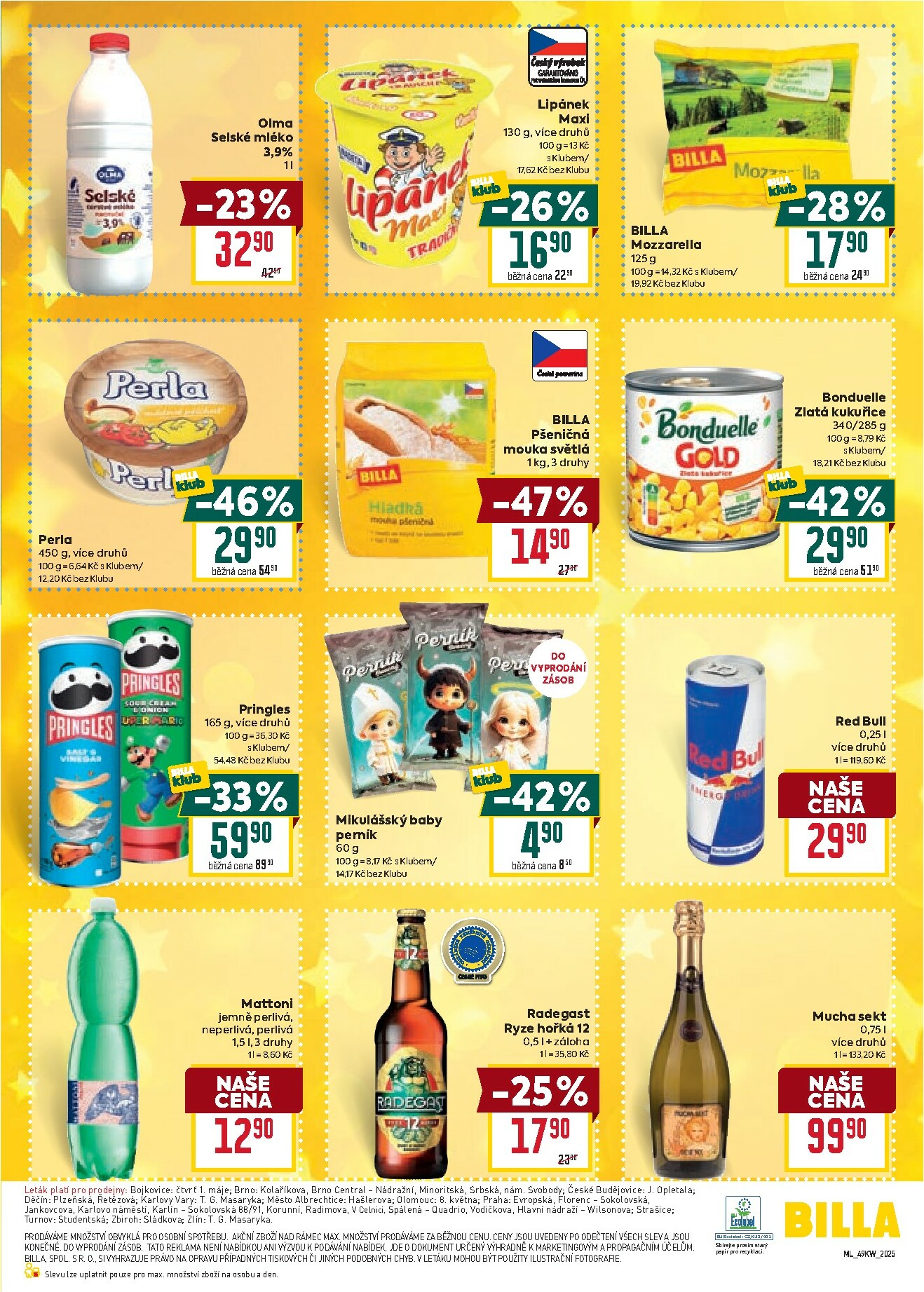 billa - Aktuální leták Billa - Malý leták od 10.12. do 16.12. - page: 3