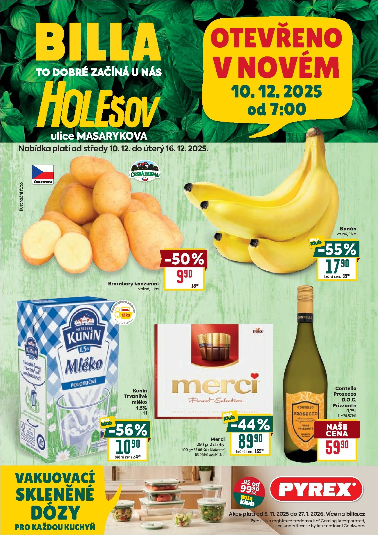 billa - Aktuální leták Billa - Holešov od 10.12. do 16.12.