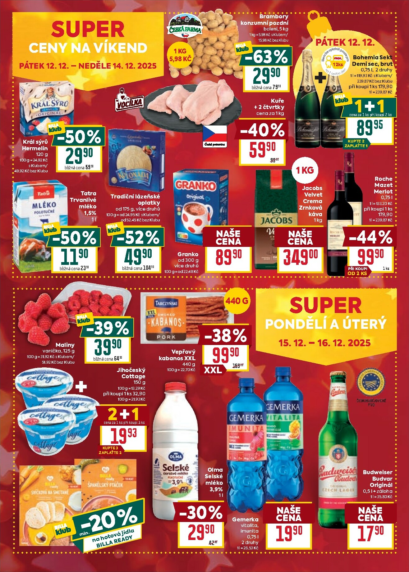 billa - Aktuální leták Billa - Malý leták od 17.12. do 24.12. - page: 4