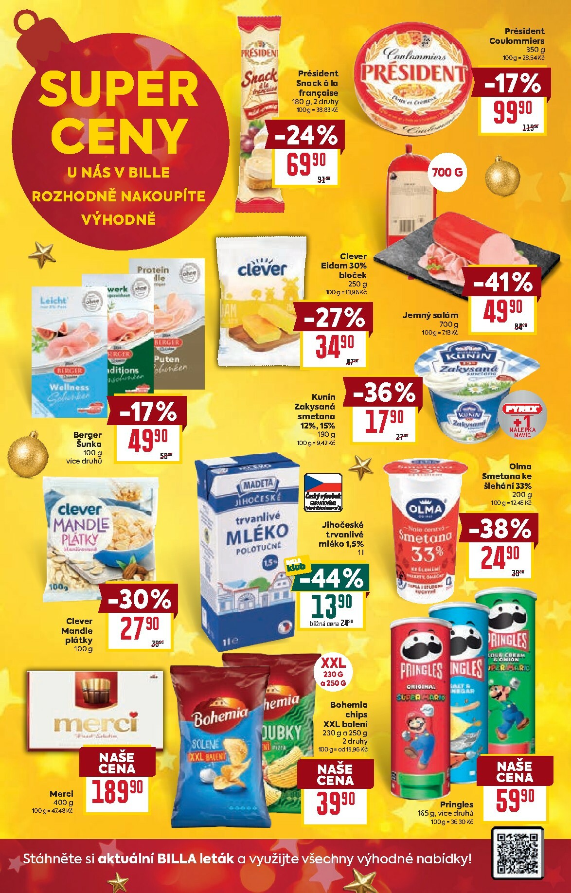 billa - Aktuální leták Billa od 17.12. do 24.12. - page: 2