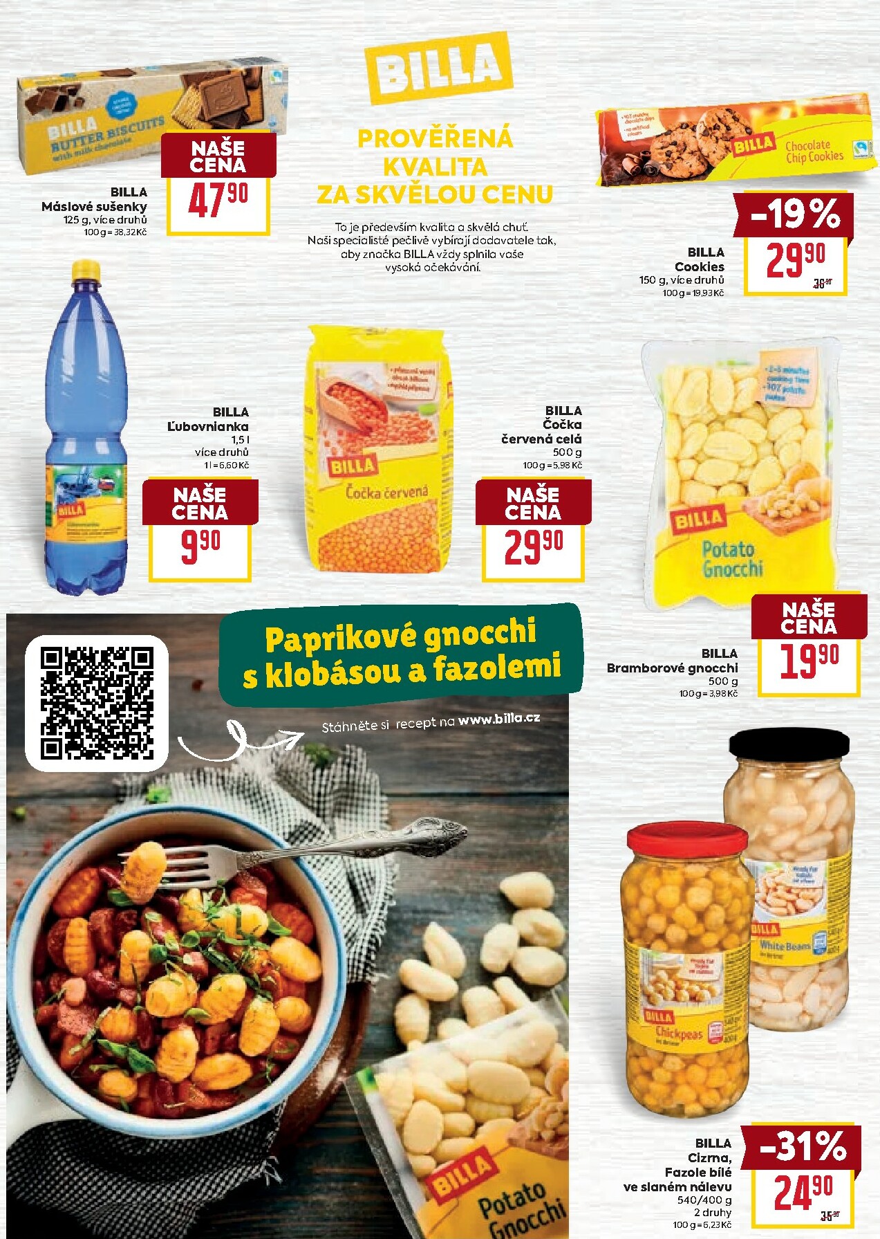 billa - Aktuální leták Billa - Naše značky za výhodné ceny od 02.01. do 27.01. - page: 6