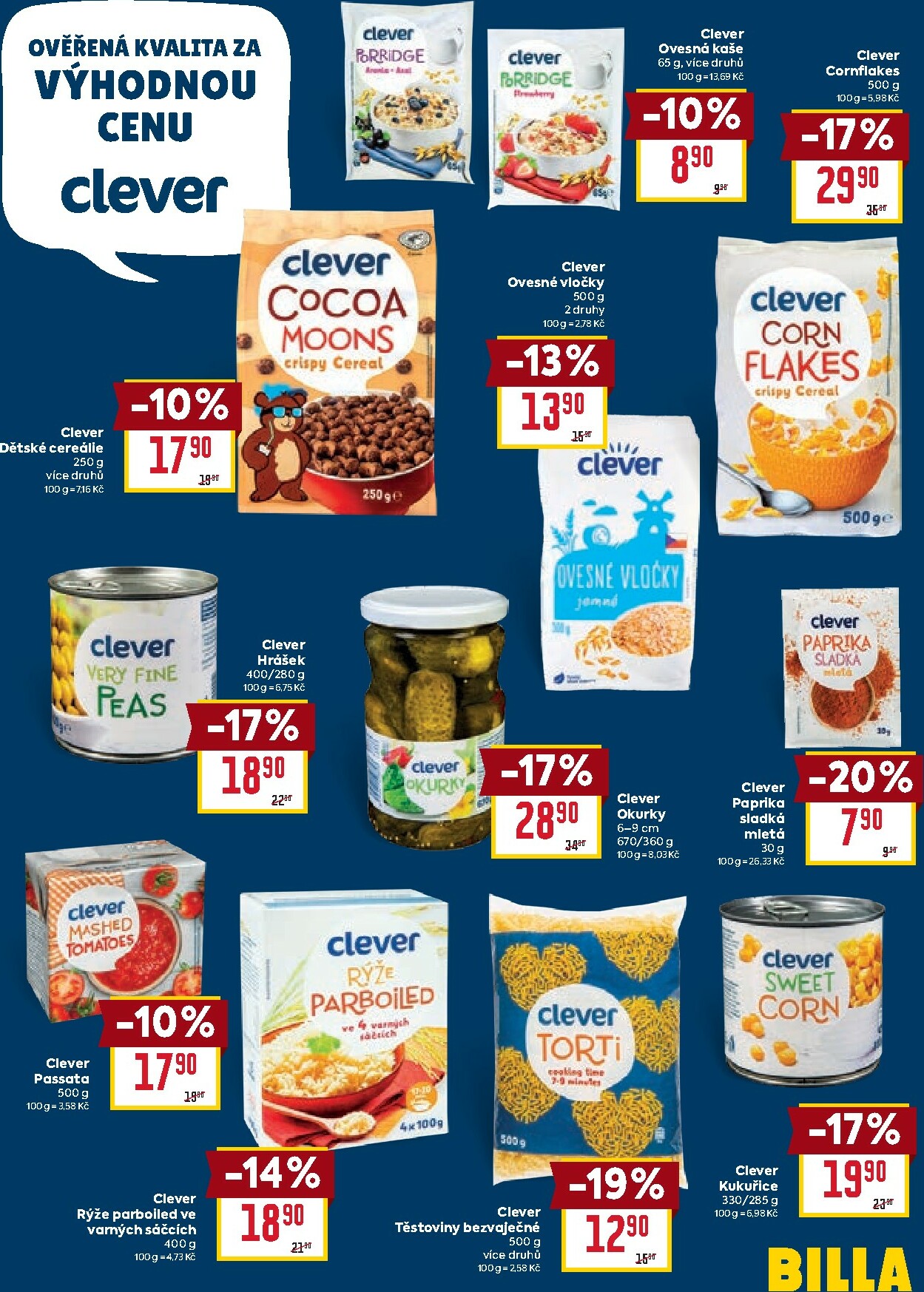 billa - Aktuální leták Billa - Naše značky za výhodné ceny od 02.01. do 27.01. - page: 3