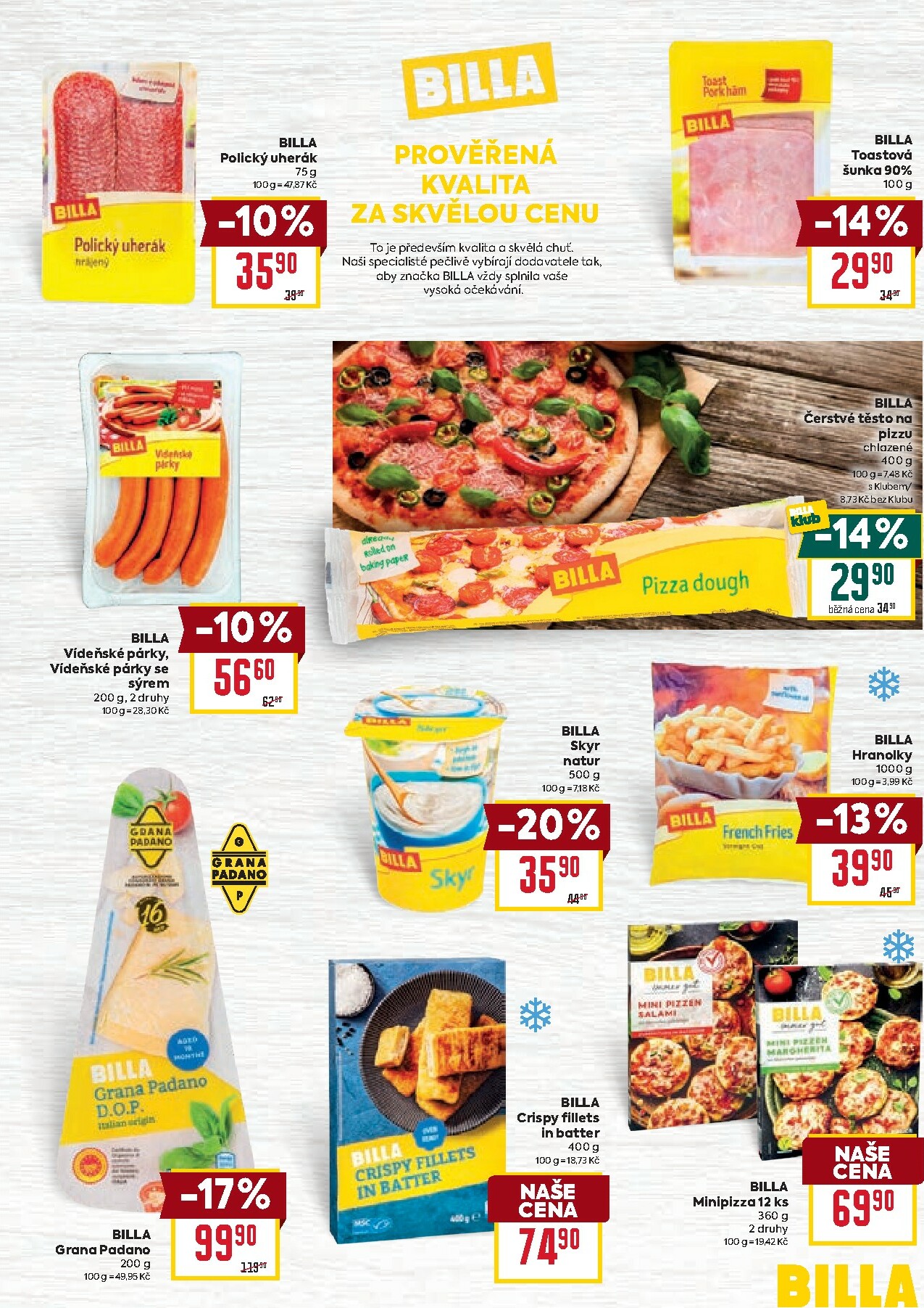 billa - Aktuální leták Billa - Naše značky za výhodné ceny od 02.01. do 27.01. - page: 5