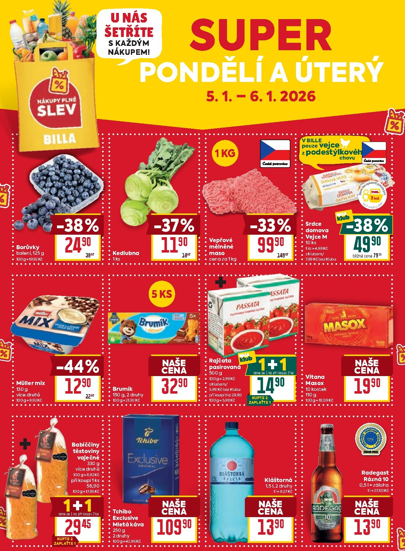 billa - Aktuální leták Billa od 02.01. do 06.01. - page: 36