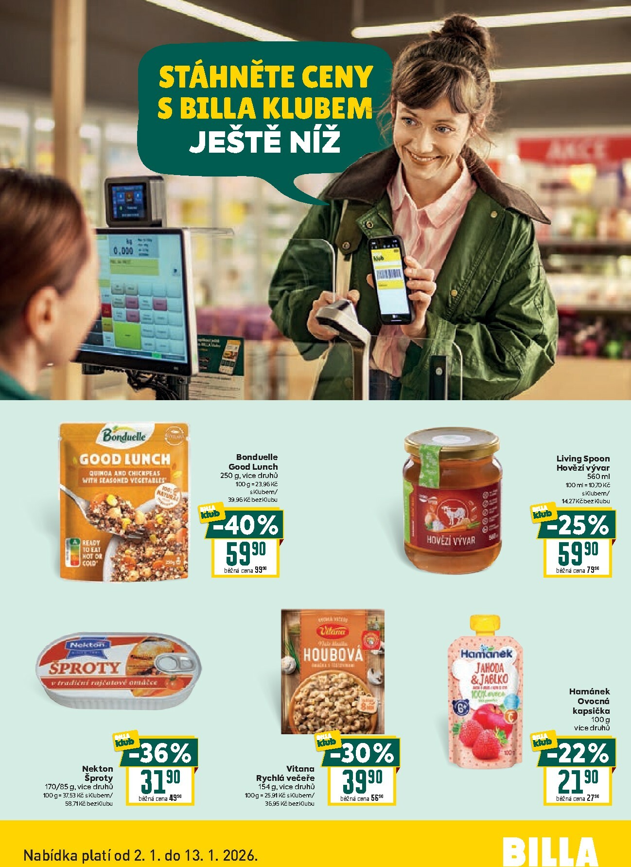 billa - Aktuální leták Billa - Klub od 02.01. do 13.01. - page: 2