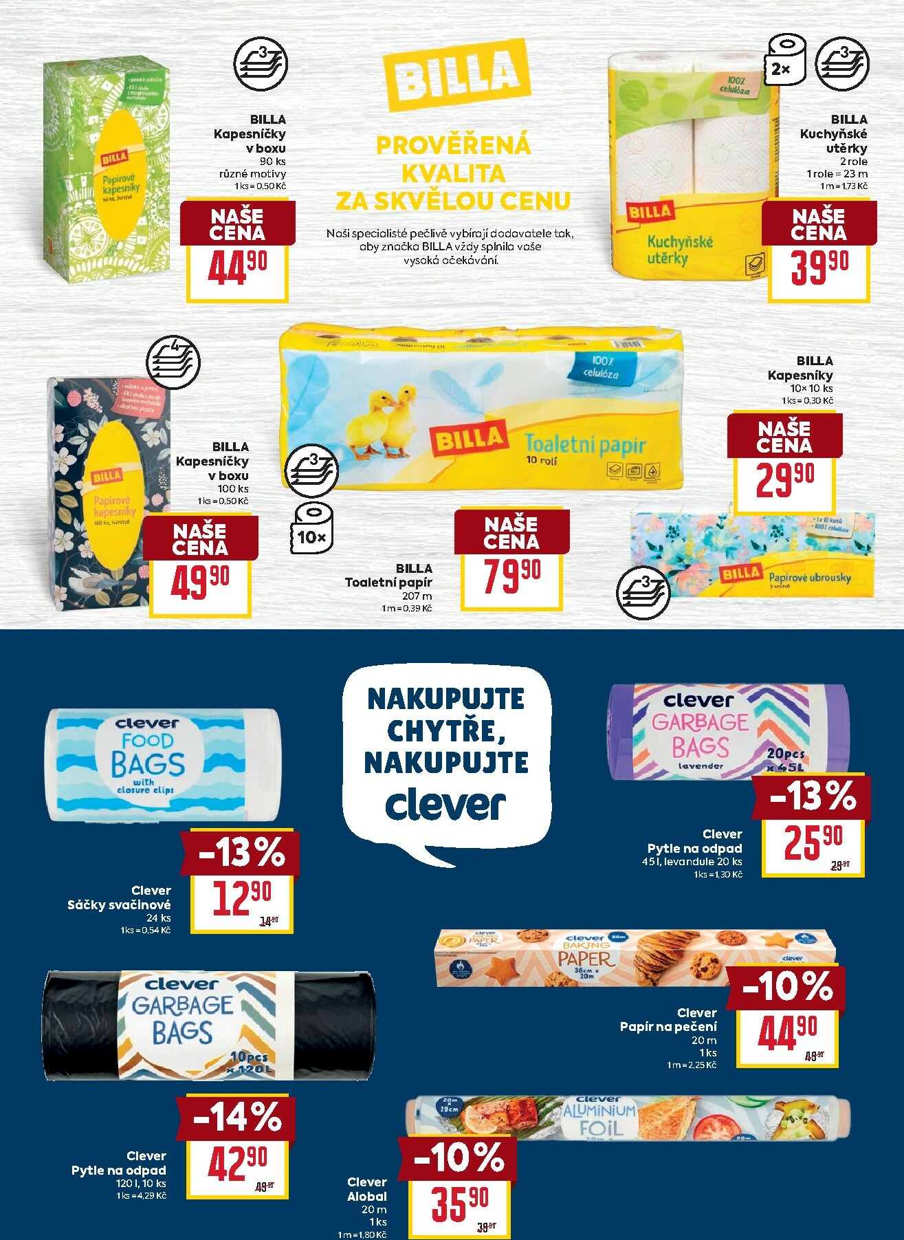 billa - Aktuální leták Billa - Vše pro úklid od 07.01. do 27.01. - page: 6