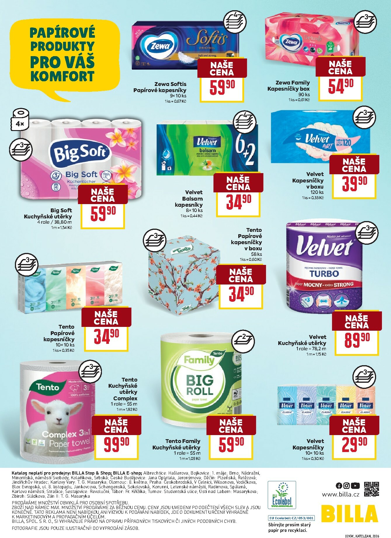 billa - Aktuální leták Billa - Vše pro úklid od 07.01. do 27.01. - page: 8