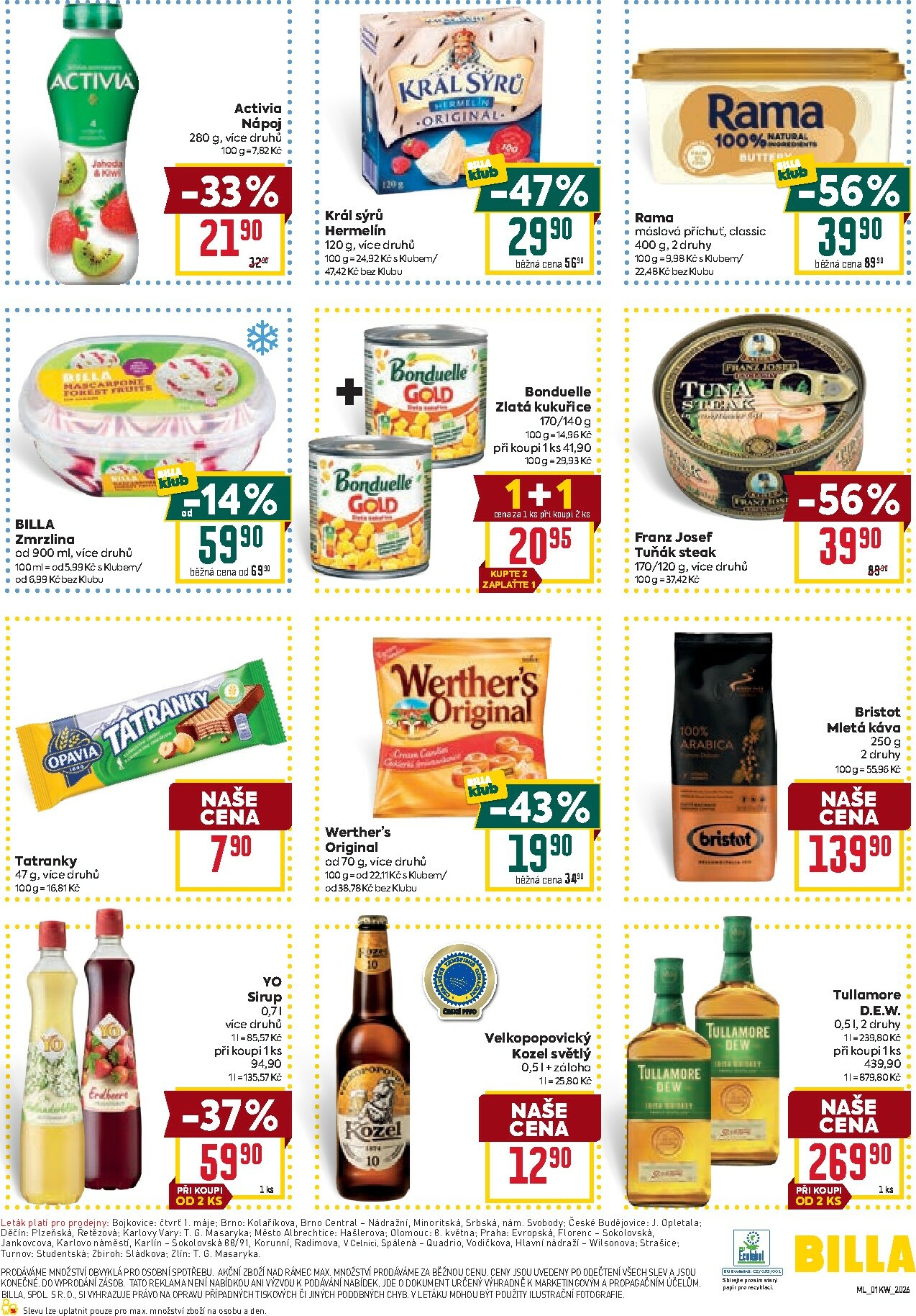 billa - Aktuální leták Billa - Malý leták od 07.01. do 13.01. - page: 3