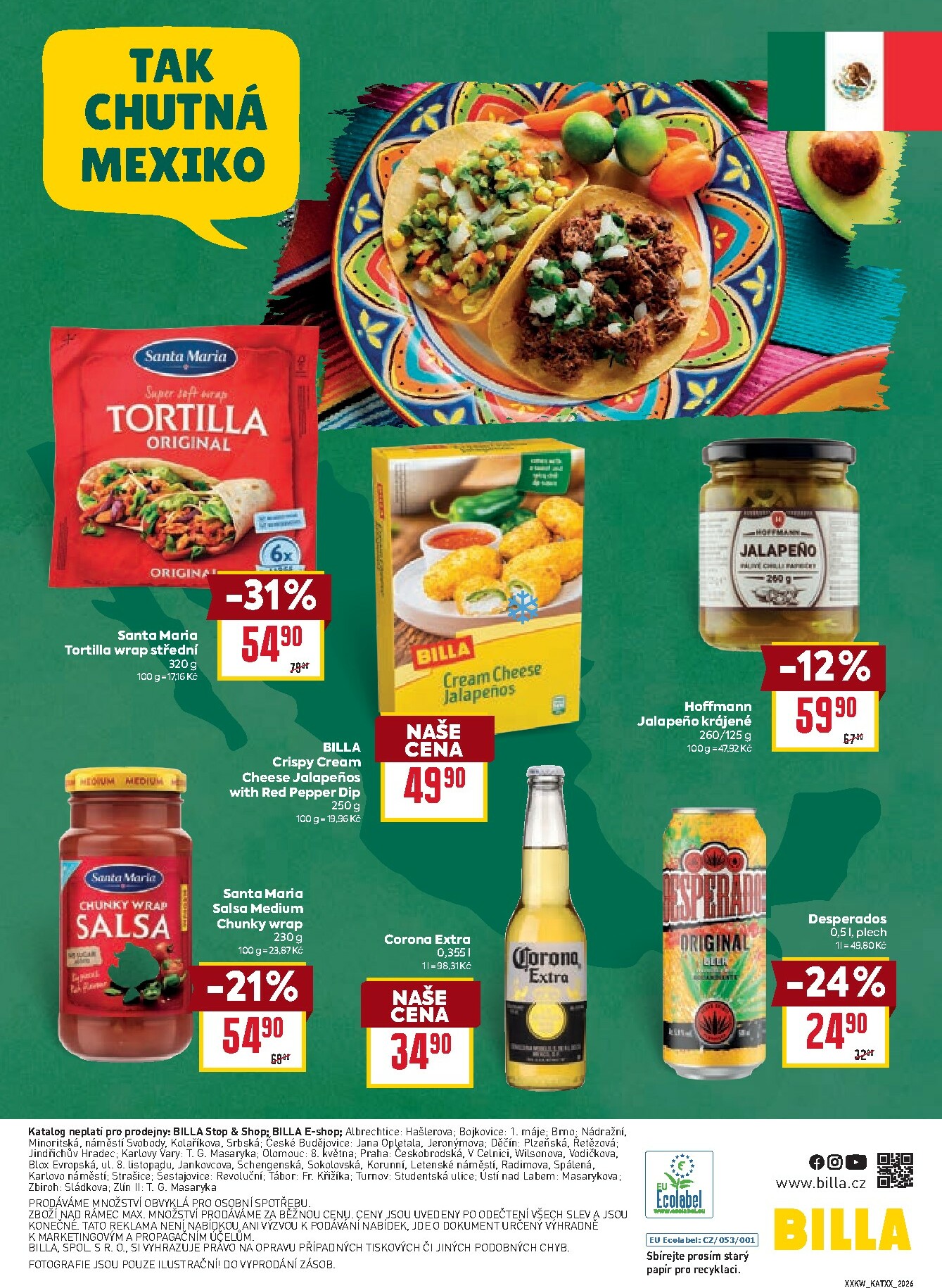 billa - Aktuální leták Billa - Katalog: Chutě světa od 21.01. do 10.02. - page: 32